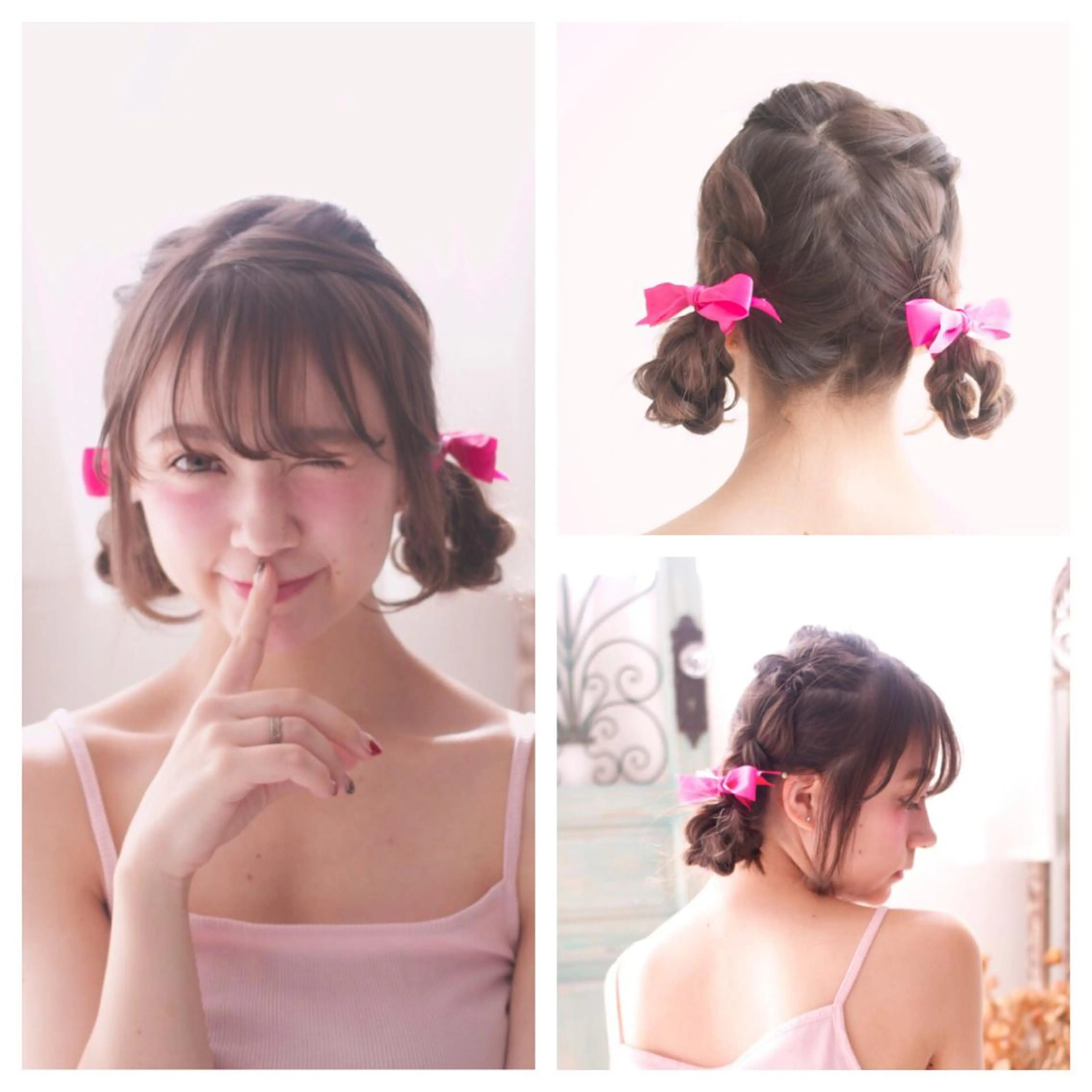 ミディアム セミロング ロング ヘアアレンジ 櫻井 愛弓のヘアスタイル