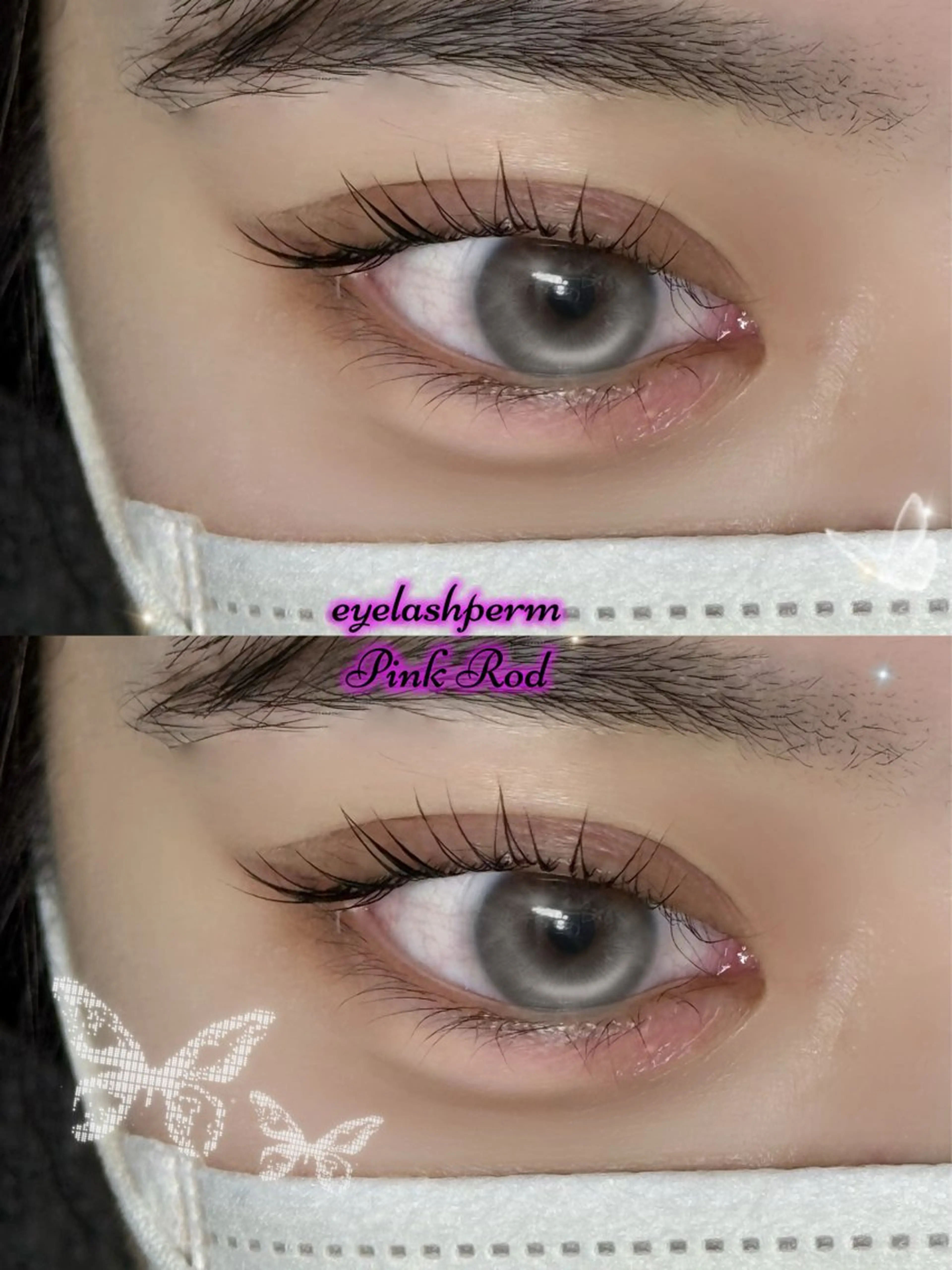 マツエク・マツパ カラーマツエク bloom kurumiのマツエク・マツパデザイン