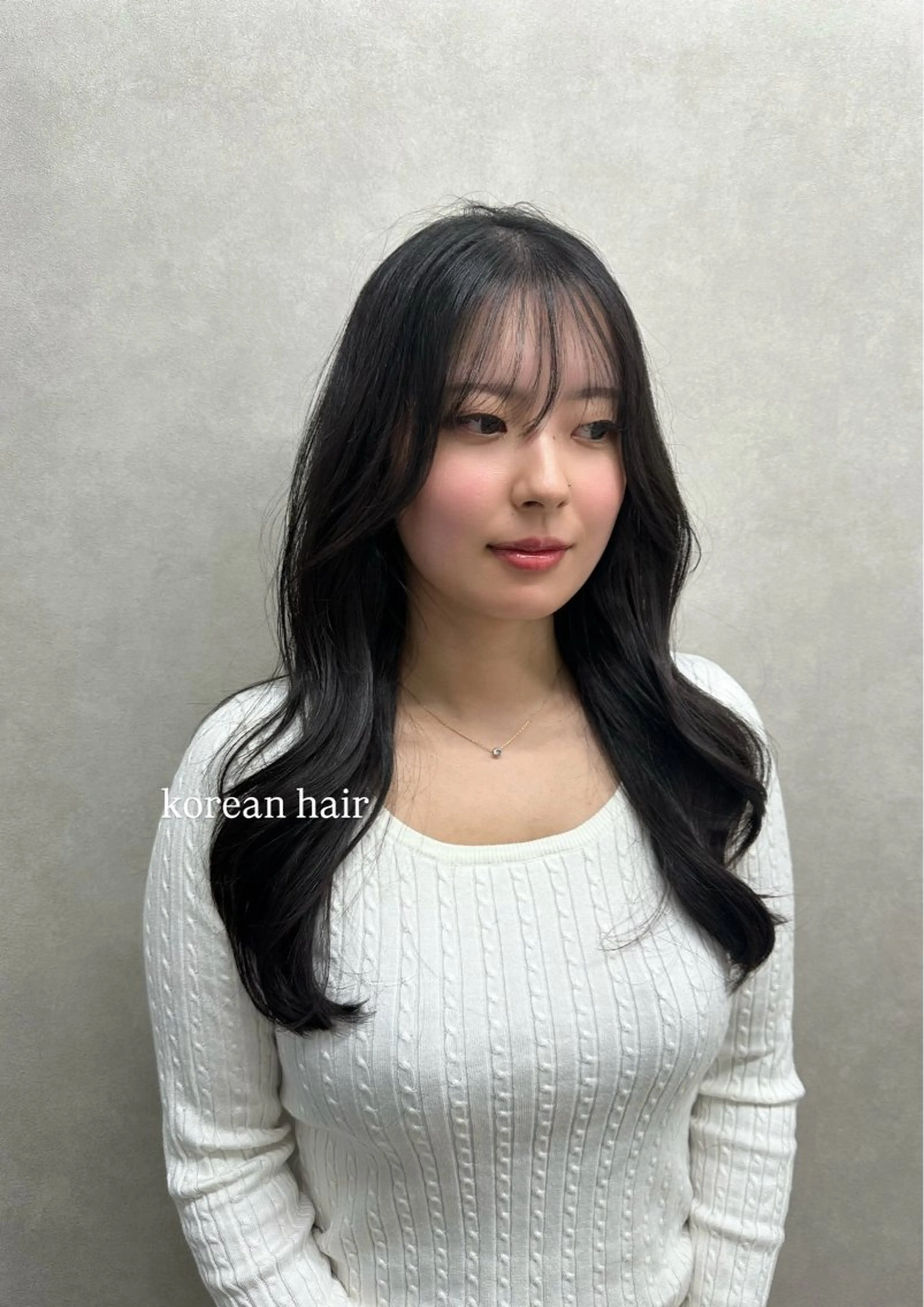 ロング ヘアアレンジ くびれヘア 韓国風ヘア レイヤーカット カット ヘアカラー トリートメント 🇰🇷韓国ｽﾀｲﾙ ﾚｲﾔｰ/ayanaのヘアスタイル