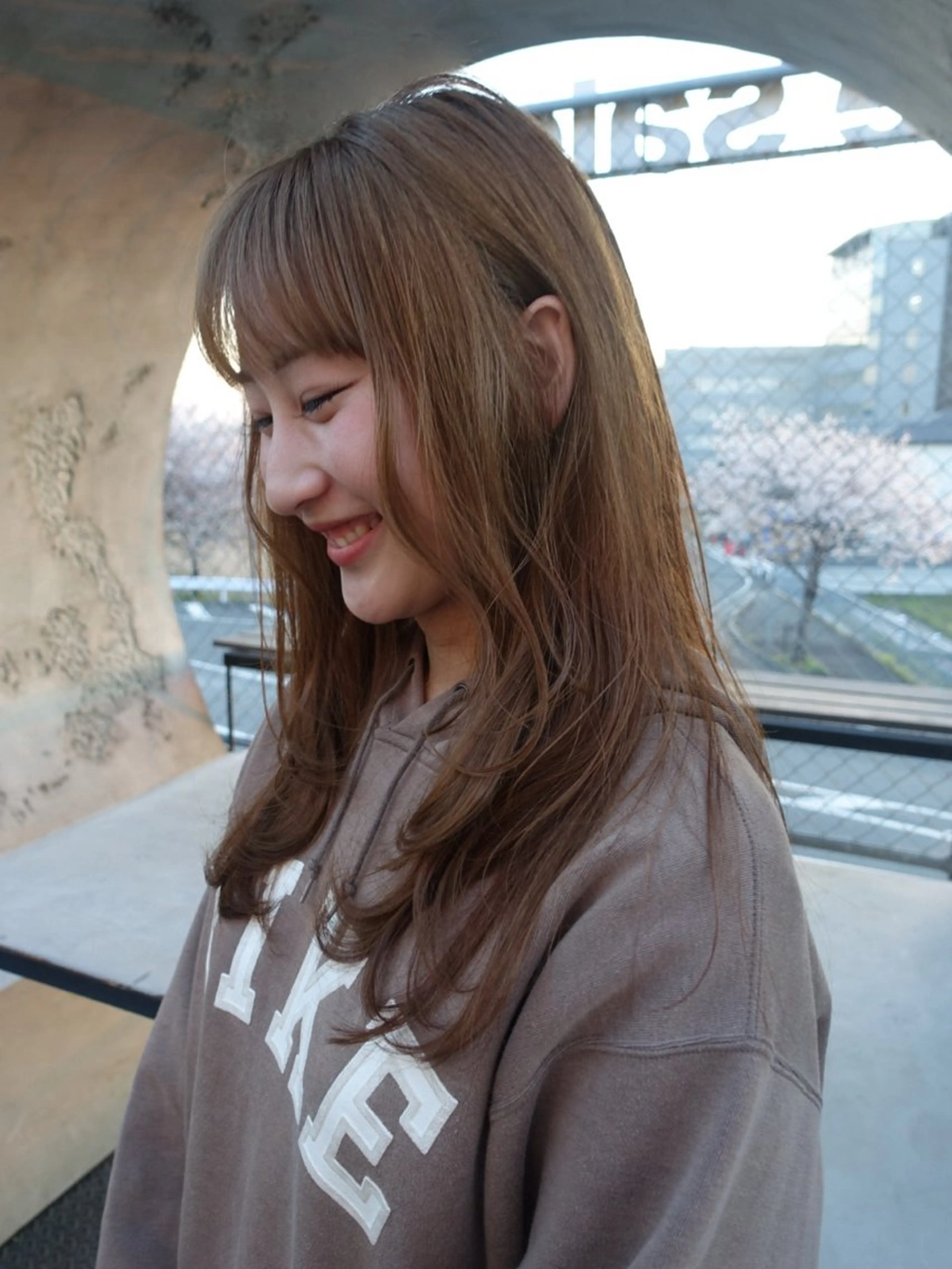 ロング レイヤーカット 梅澤 舞のマツエク・マツパデザイン