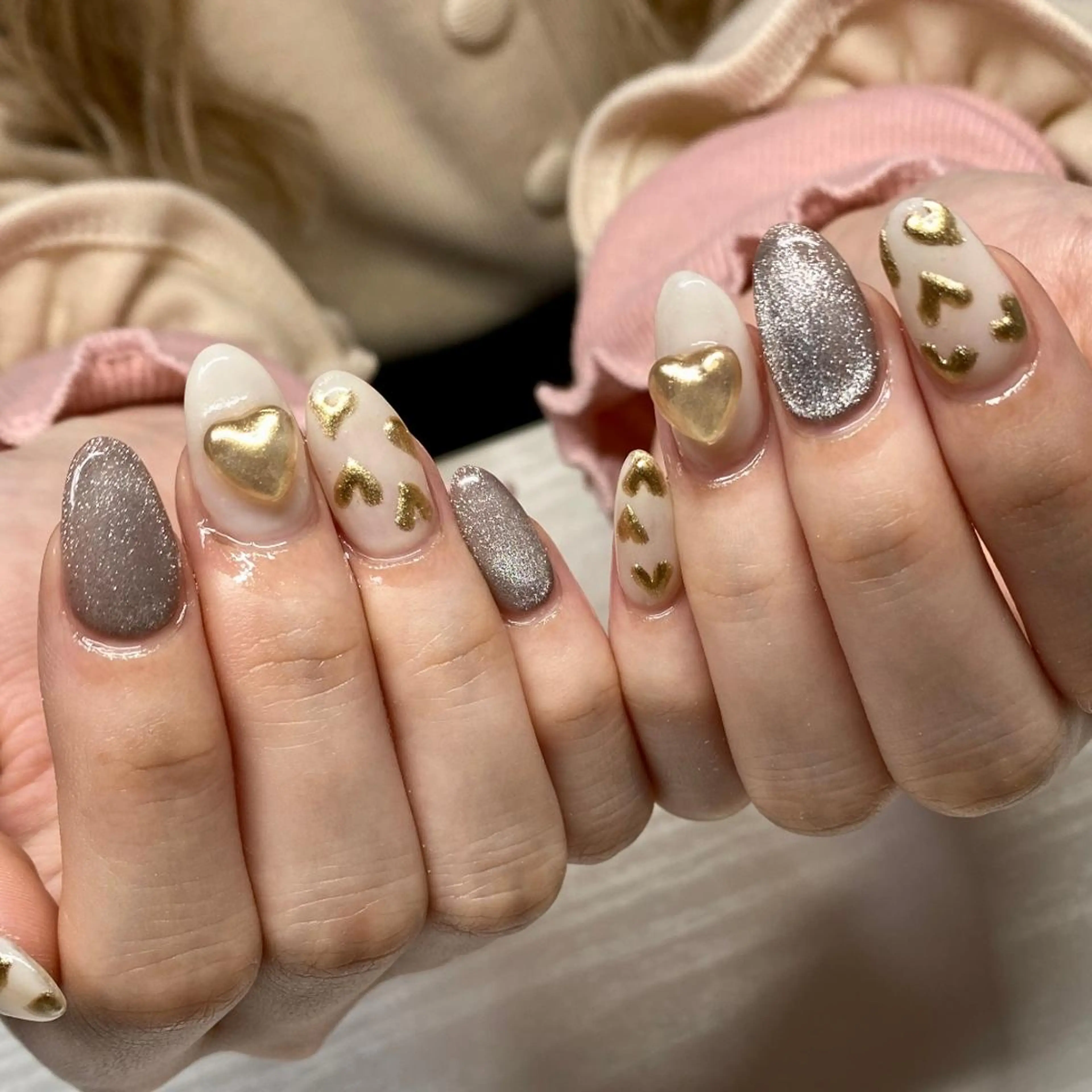 ネイル アートネイル 持ち込み ハンドネイル Miley nailのネイルデザイン