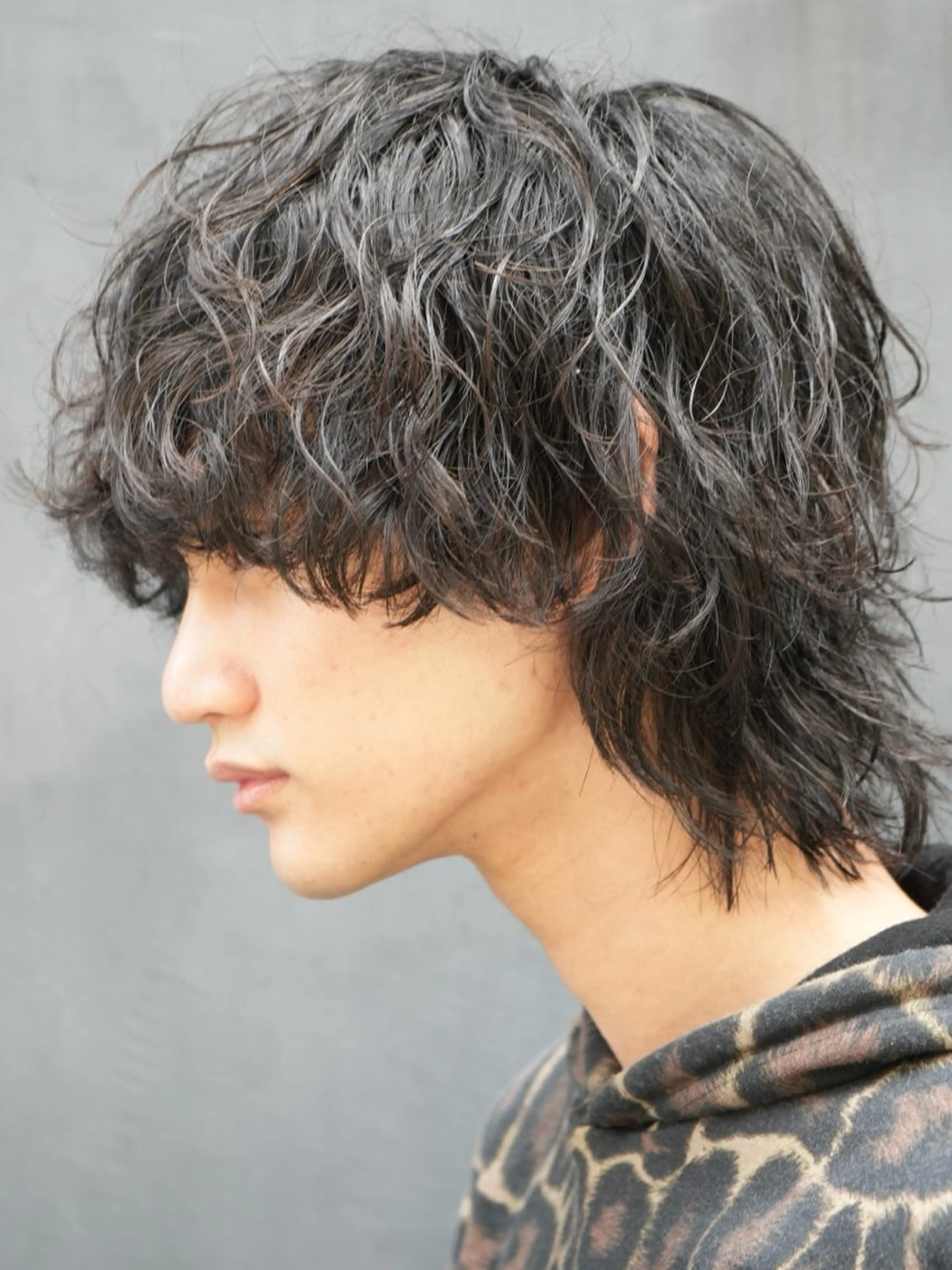 【無料】メンズウルフ🔥動きのあるトレンドカット✨️似合わせカット+Aujuaトリートメントor眉毛カットの写真