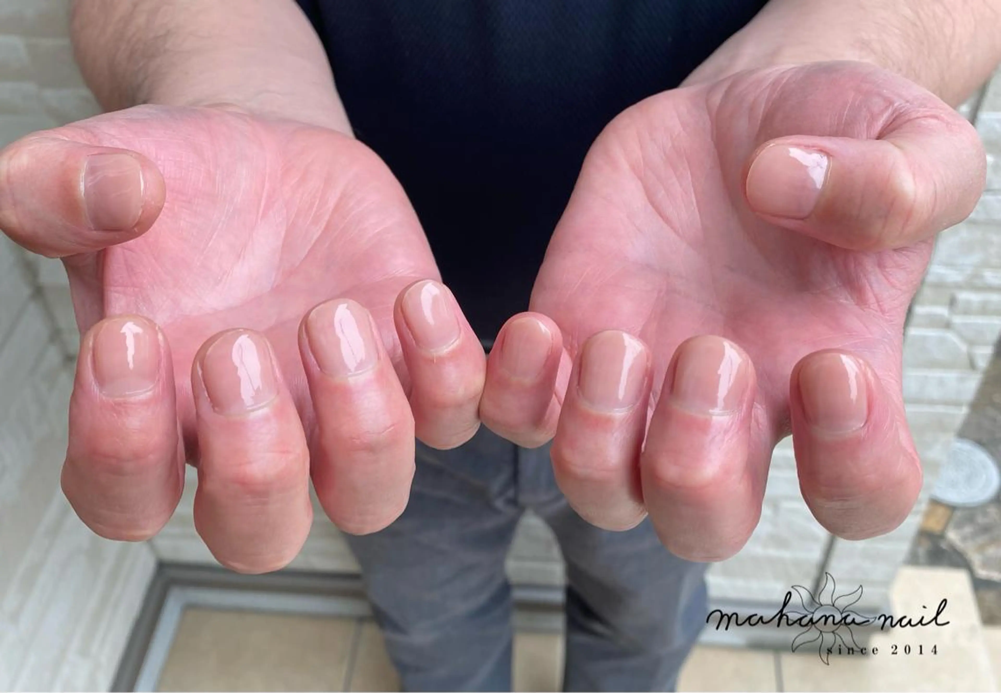 ネイル ワンカラーネイル mahana nailのネイルデザイン