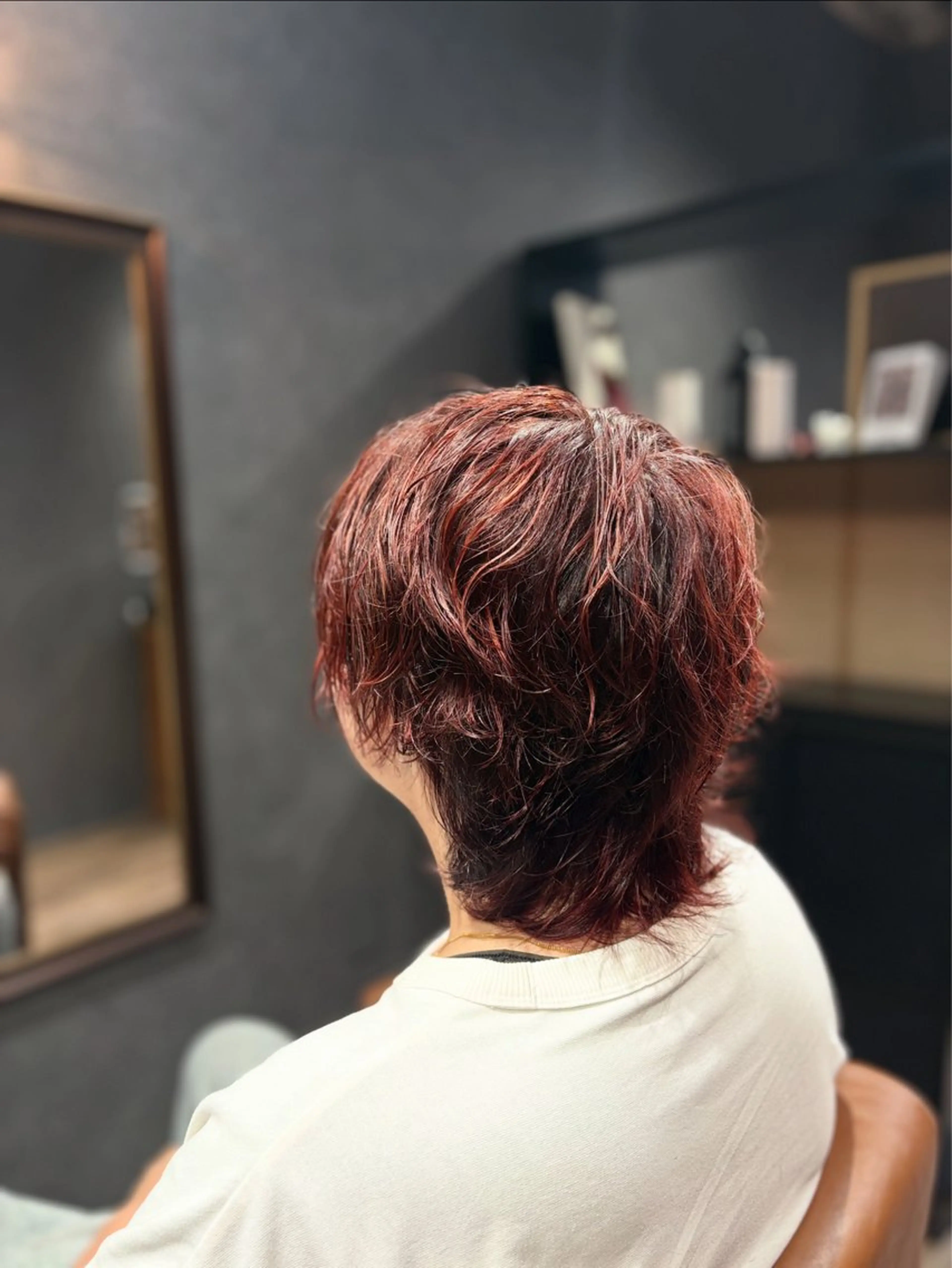 メンズカット＋オーガニックヘアカラー＋トリートメントの写真