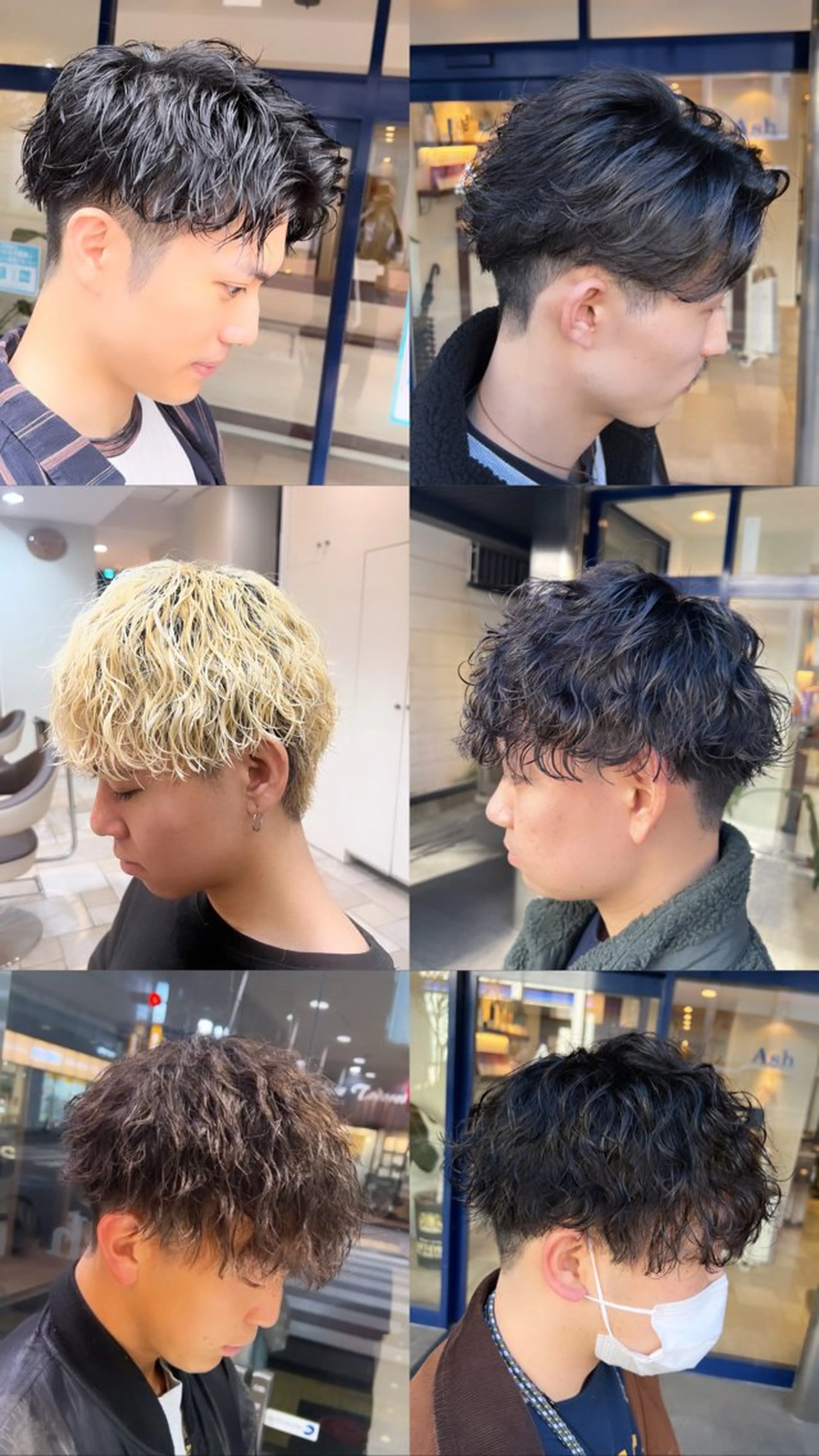パーマ メンズ パーマ／縮毛矯正/ 店長 ・村田伊吹のヘアスタイル