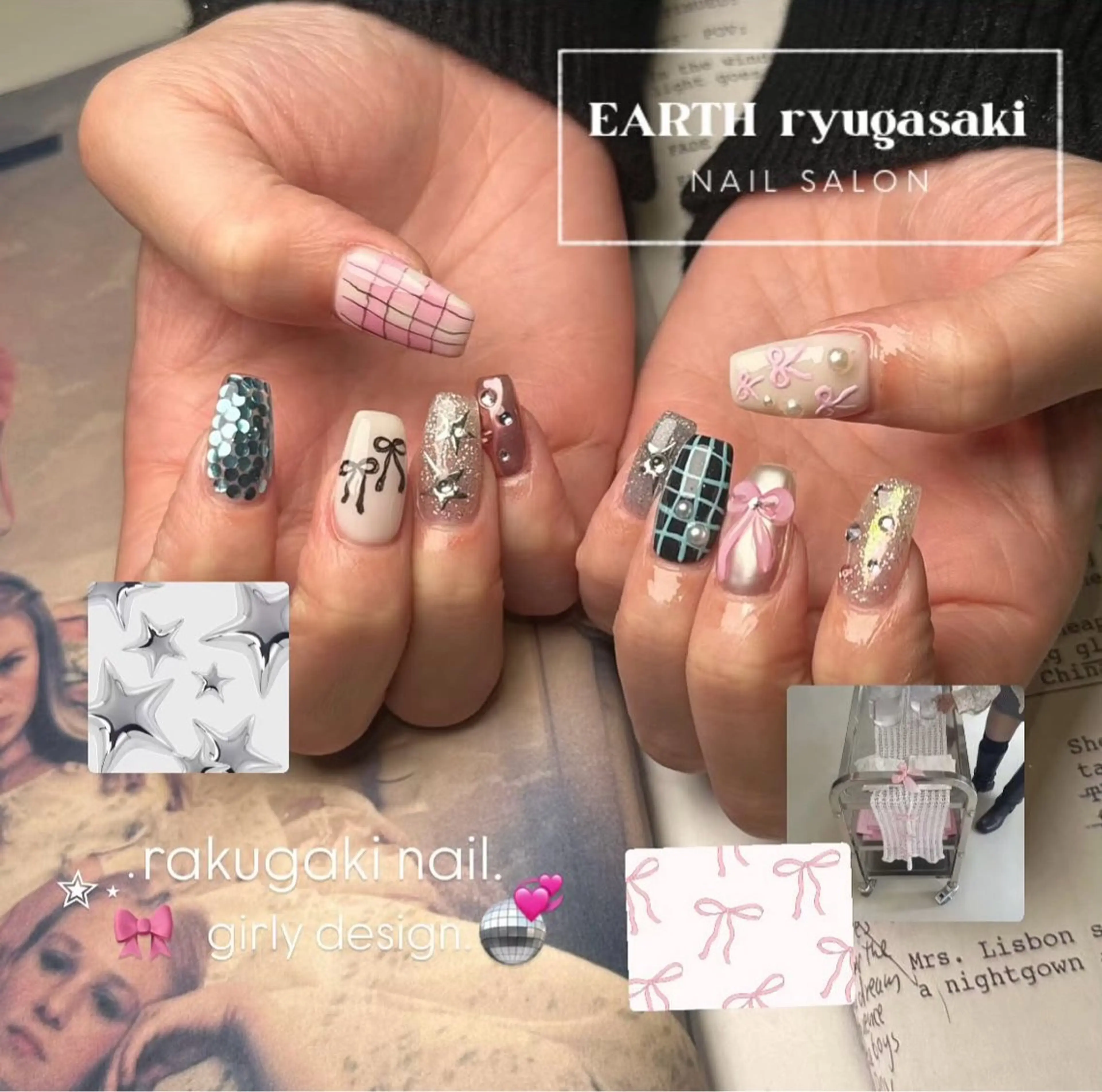 ネイル tomita ayakaのネイルデザイン