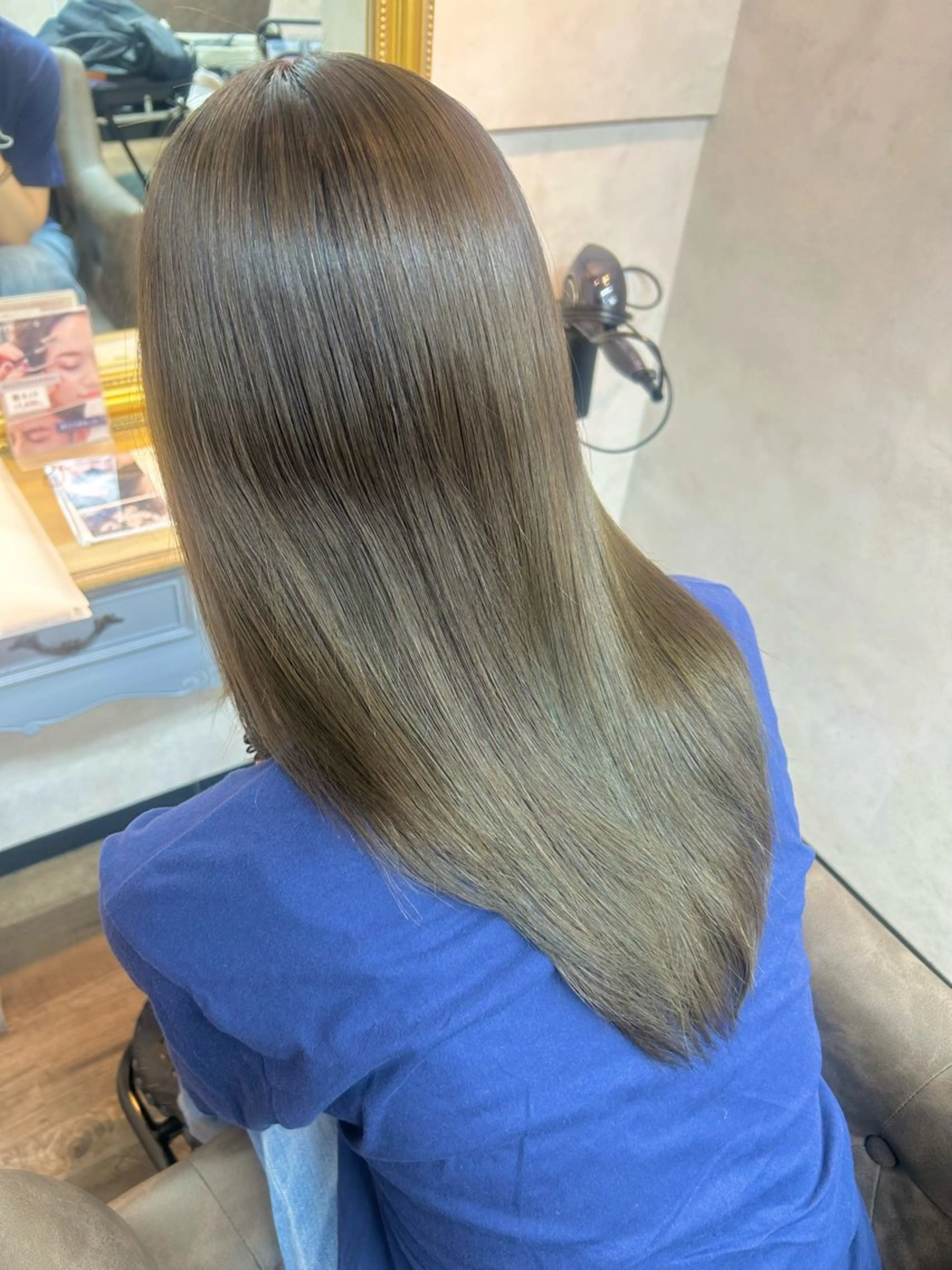 ロング カット ヘアカラー トリートメント 🌼髪質整形🧸 艶カラー🌼珠理のヘアスタイル