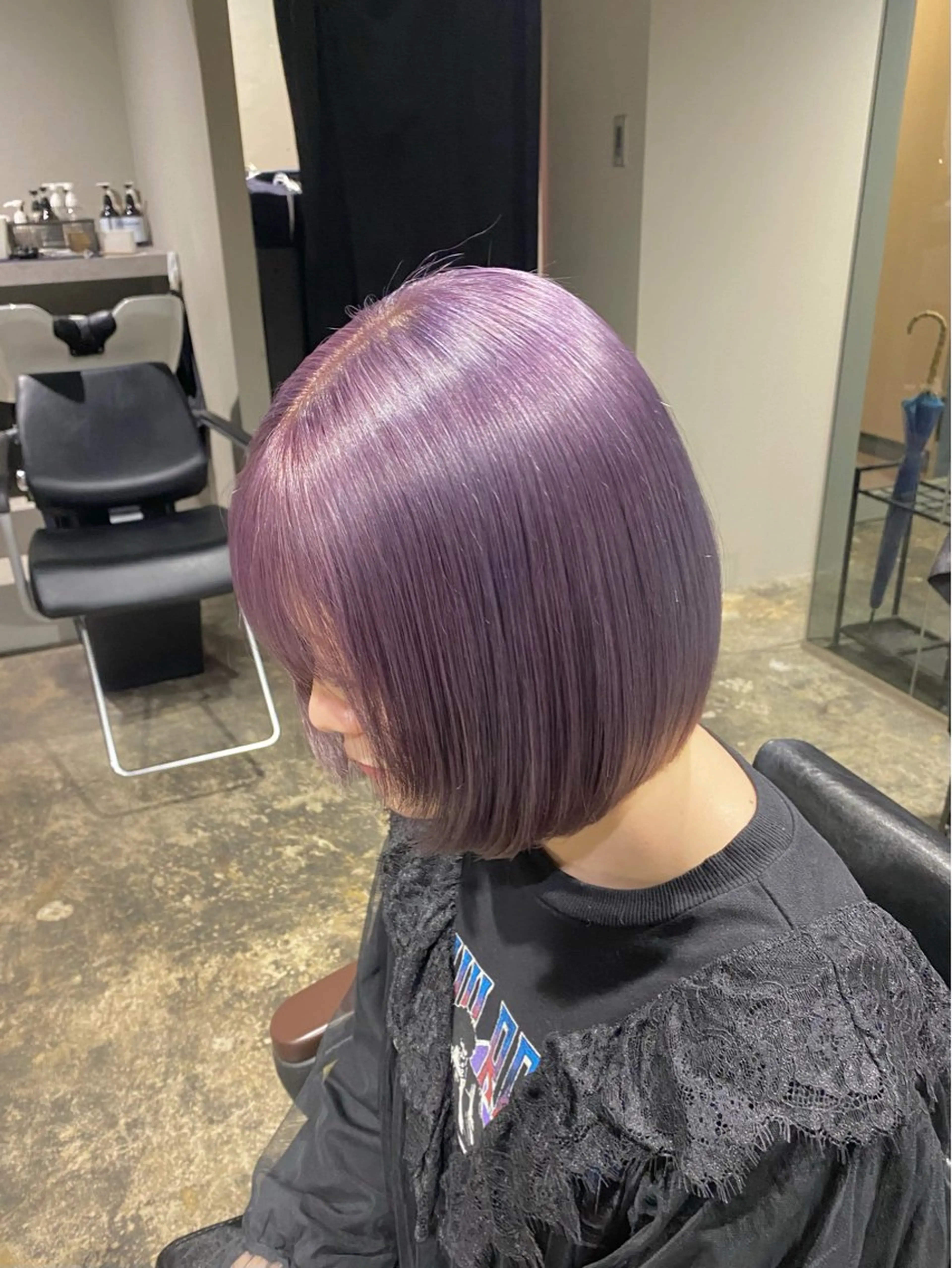 ショート カラー ハイトーンカラー レイヤー/ juriのヘアスタイル