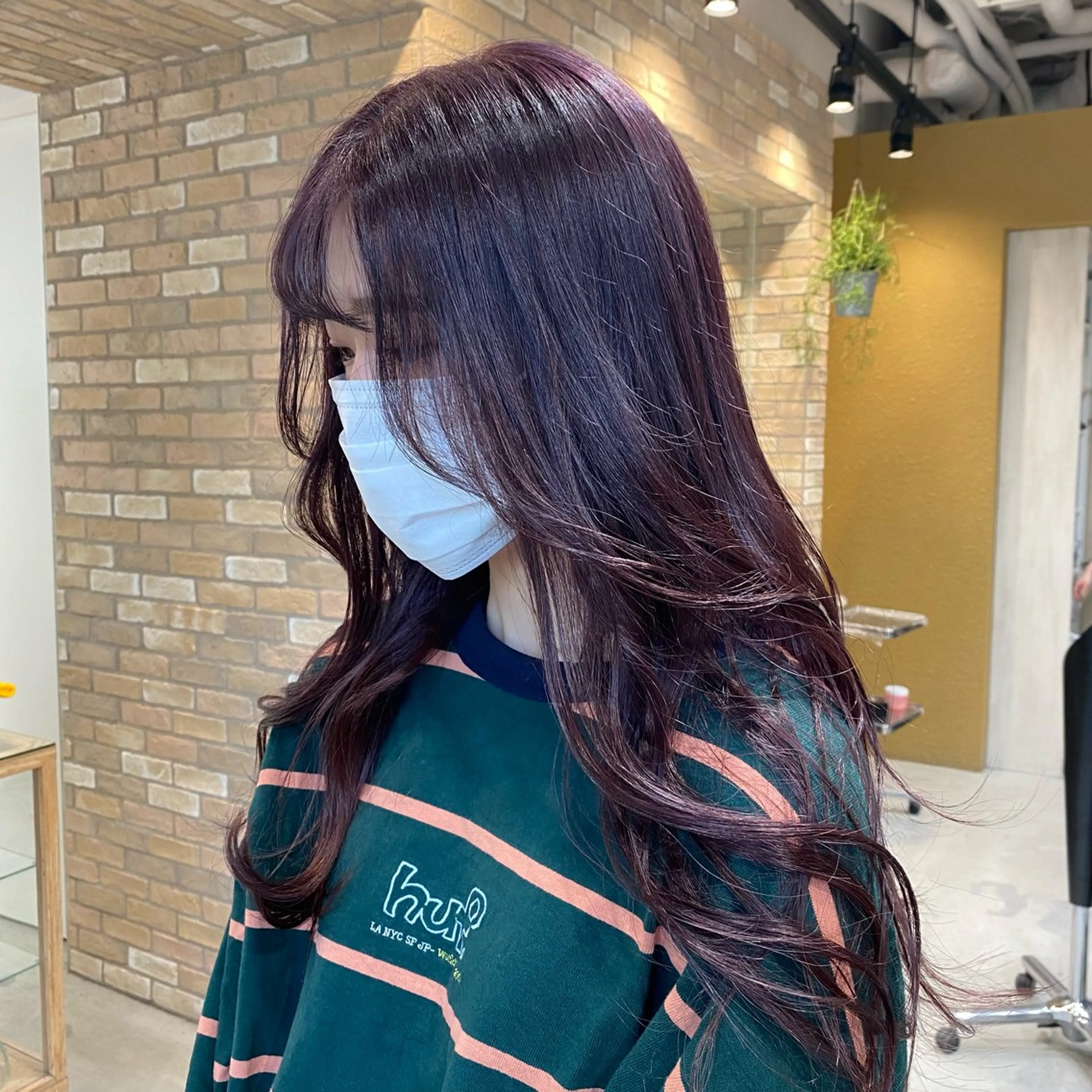 ロング 🌸cocomi🌸 透明感カラー🩶パリのヘアスタイル