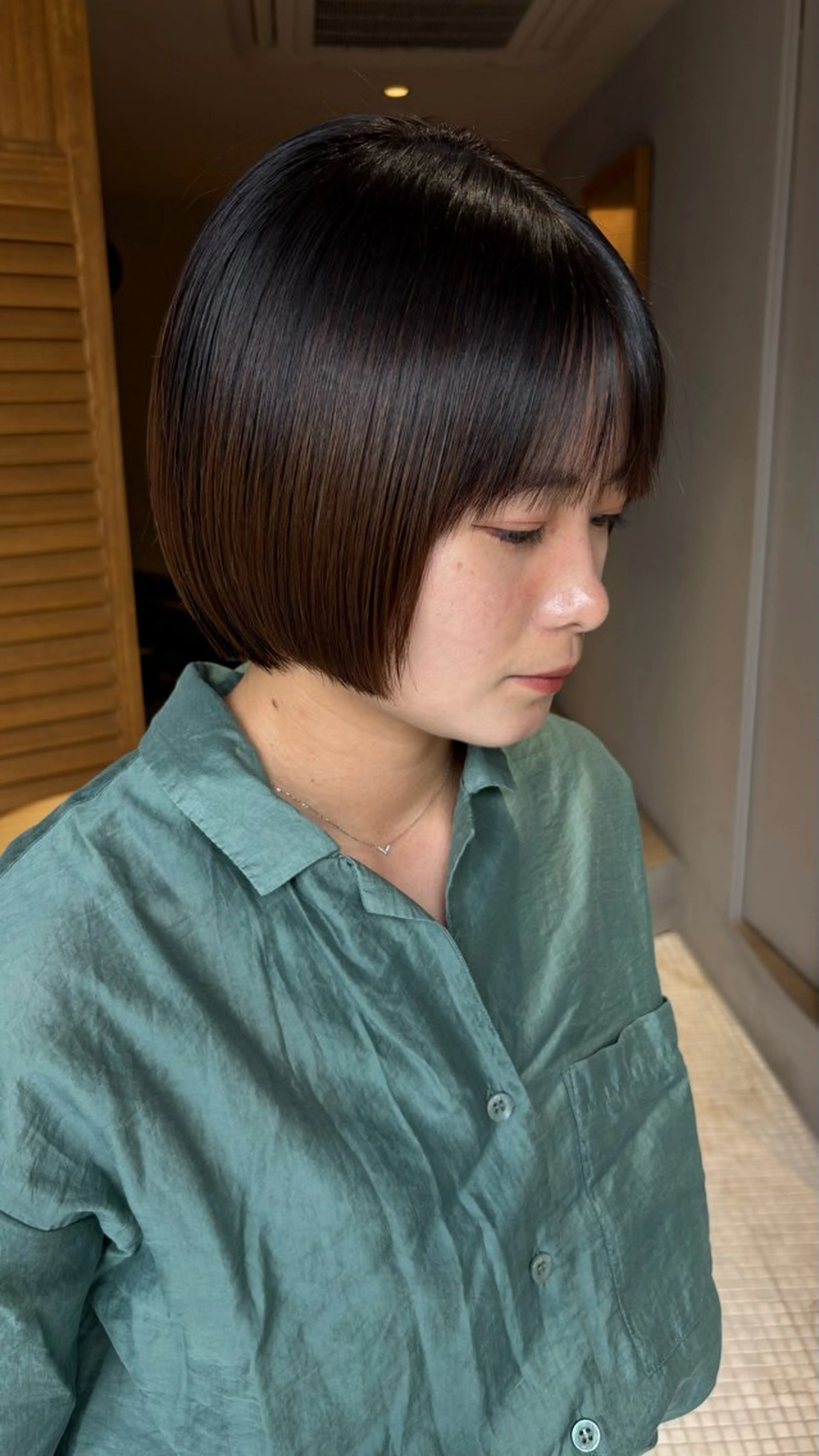 ショート 《無料カットモデル / perm》ナミのヘアスタイル