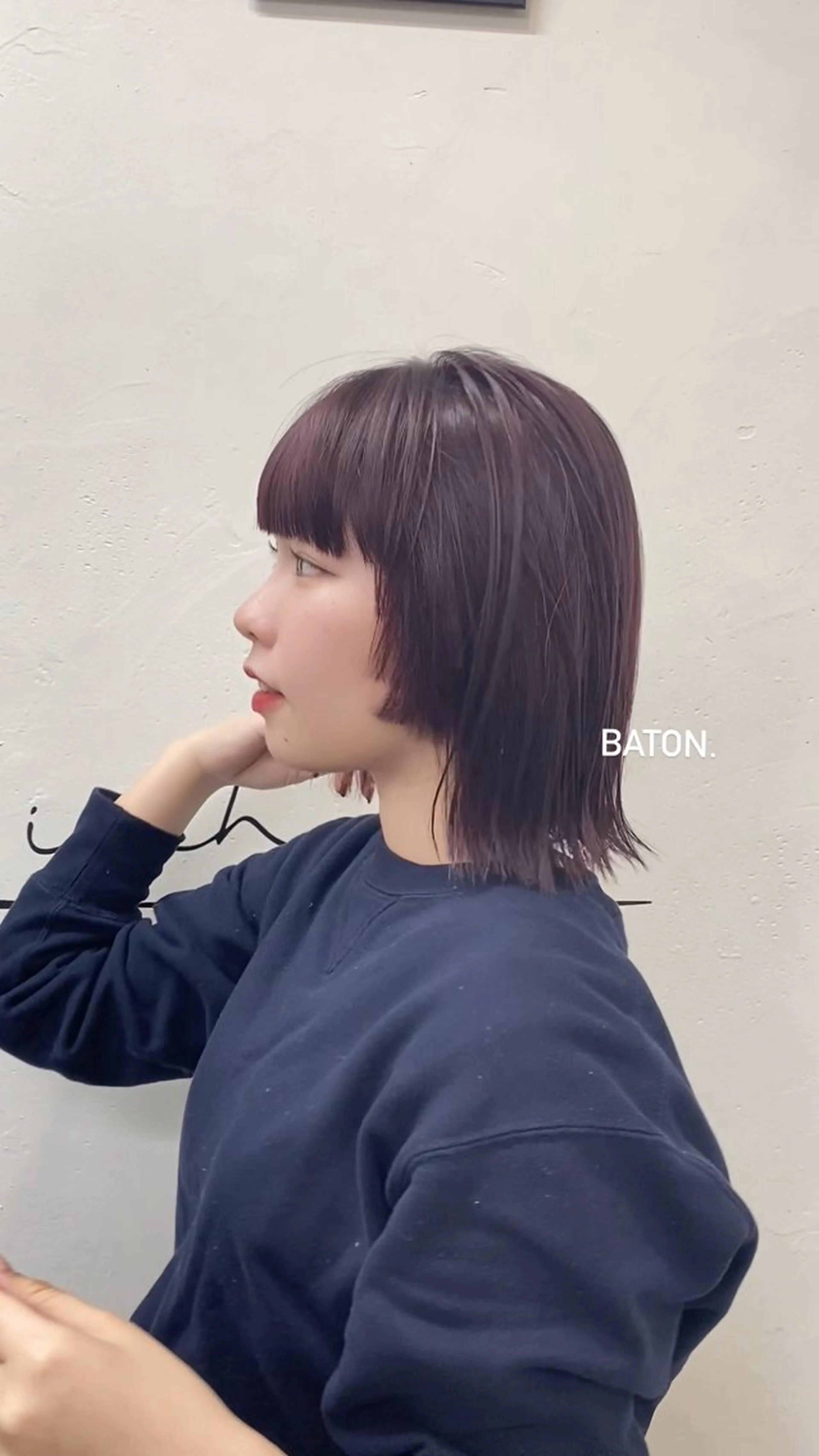 ショート カラー BATON.あずみ /カラー/縮毛矯正のヘアスタイル