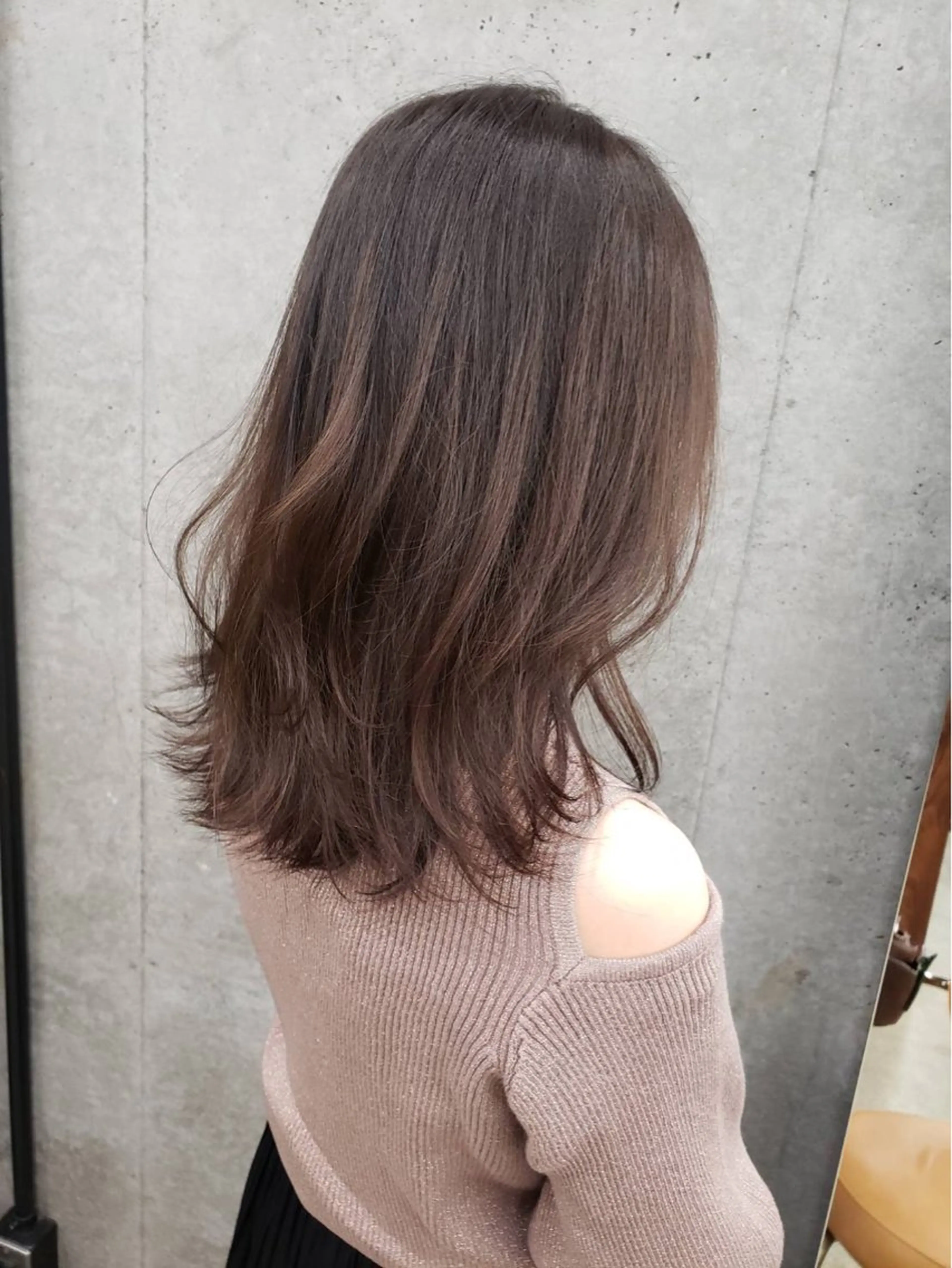 レイヤーカットの写真