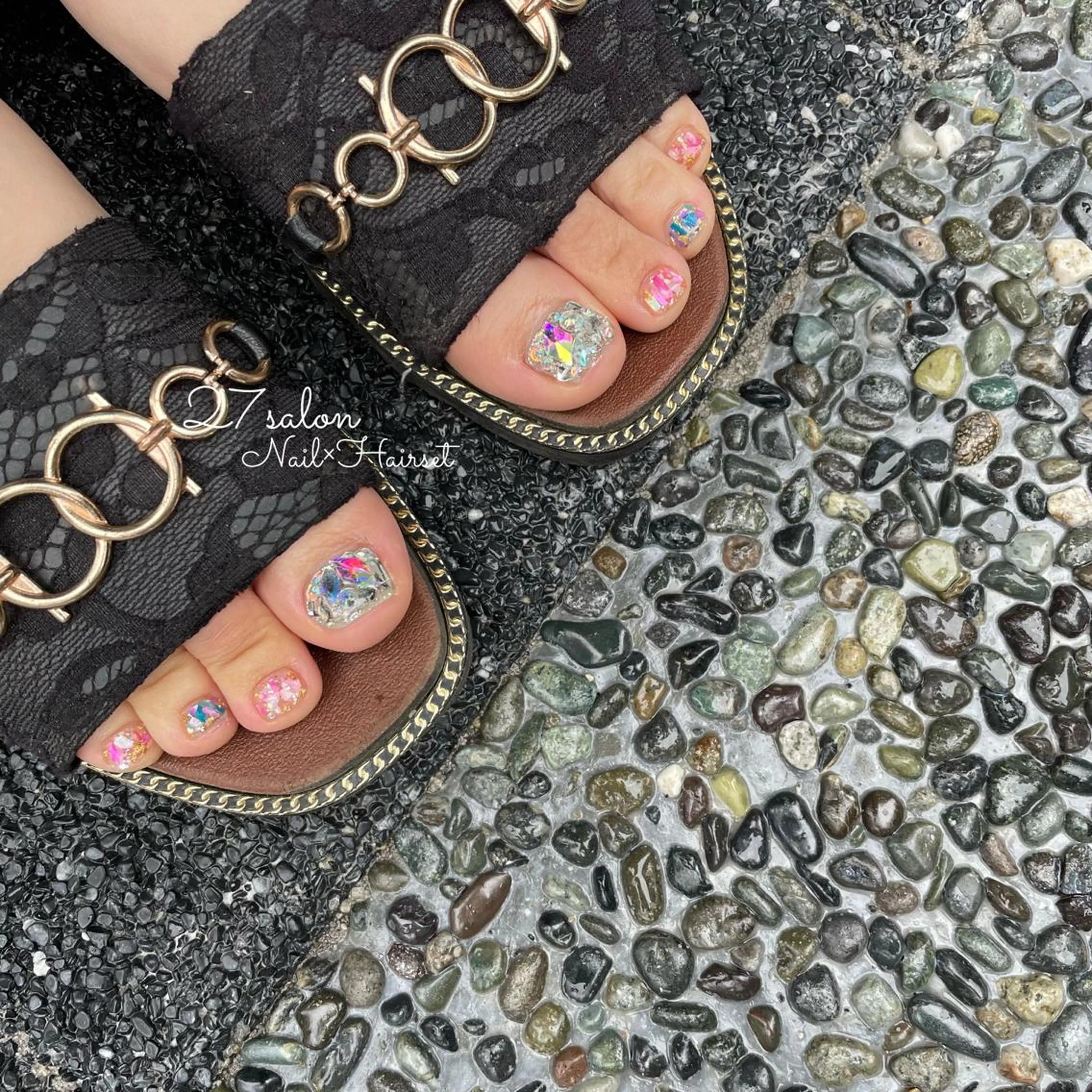 ネイル フットネイル 27salon yuinaのネイルデザイン