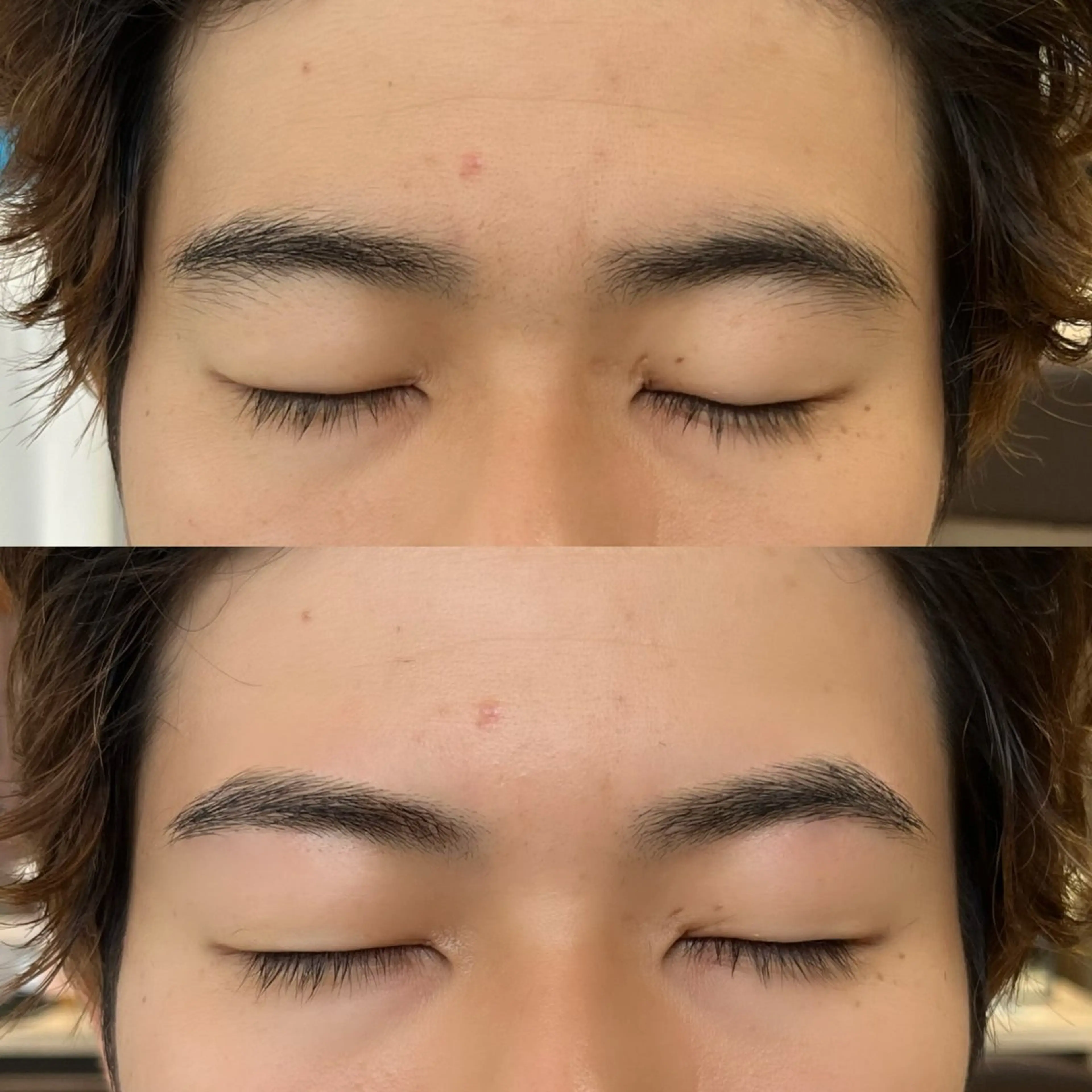 アイブロウ ワックス脱毛 小川 夏実のヘアスタイル