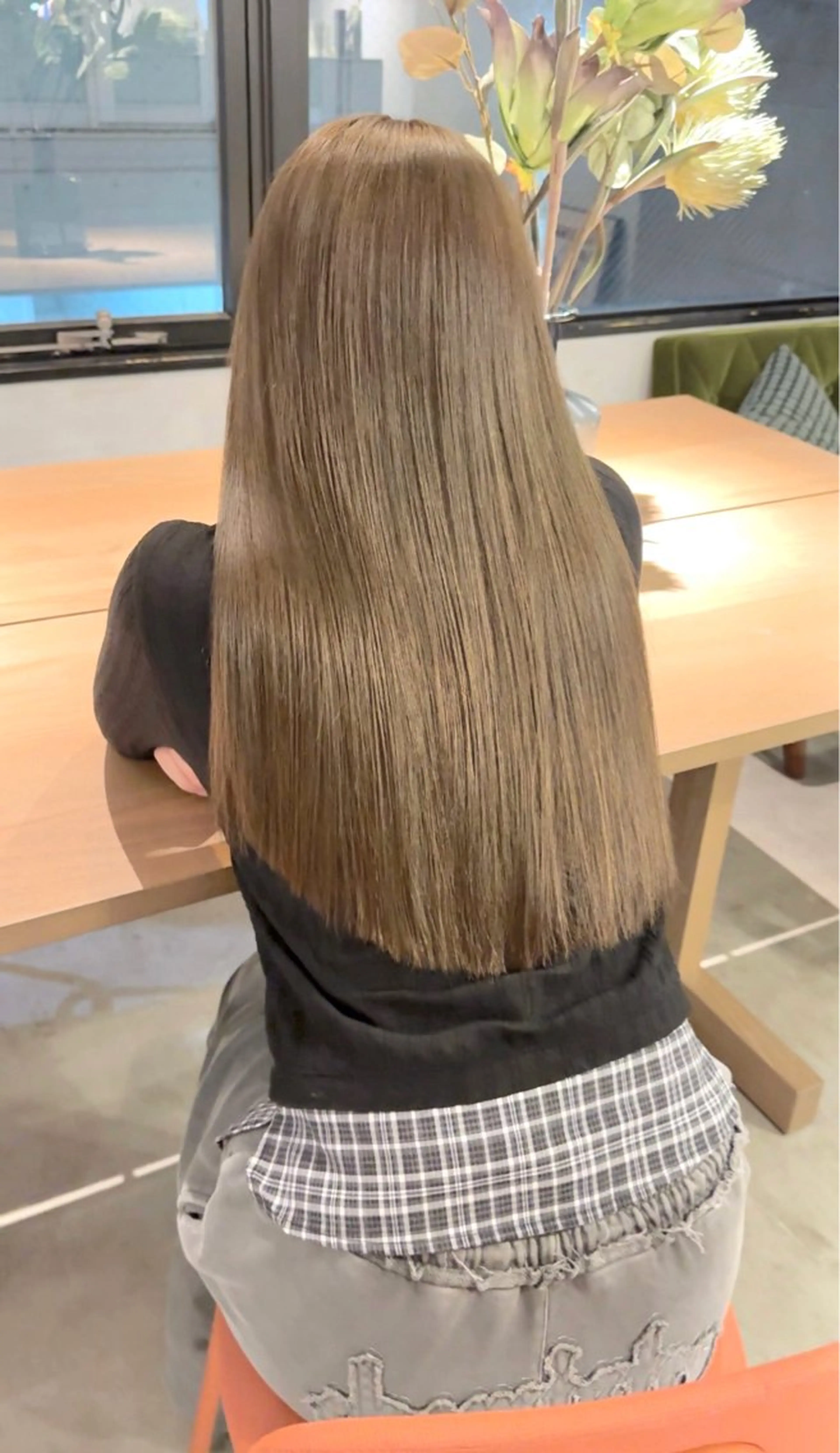 カラー ヘアカラー 菊地 万佐久のヘアスタイル