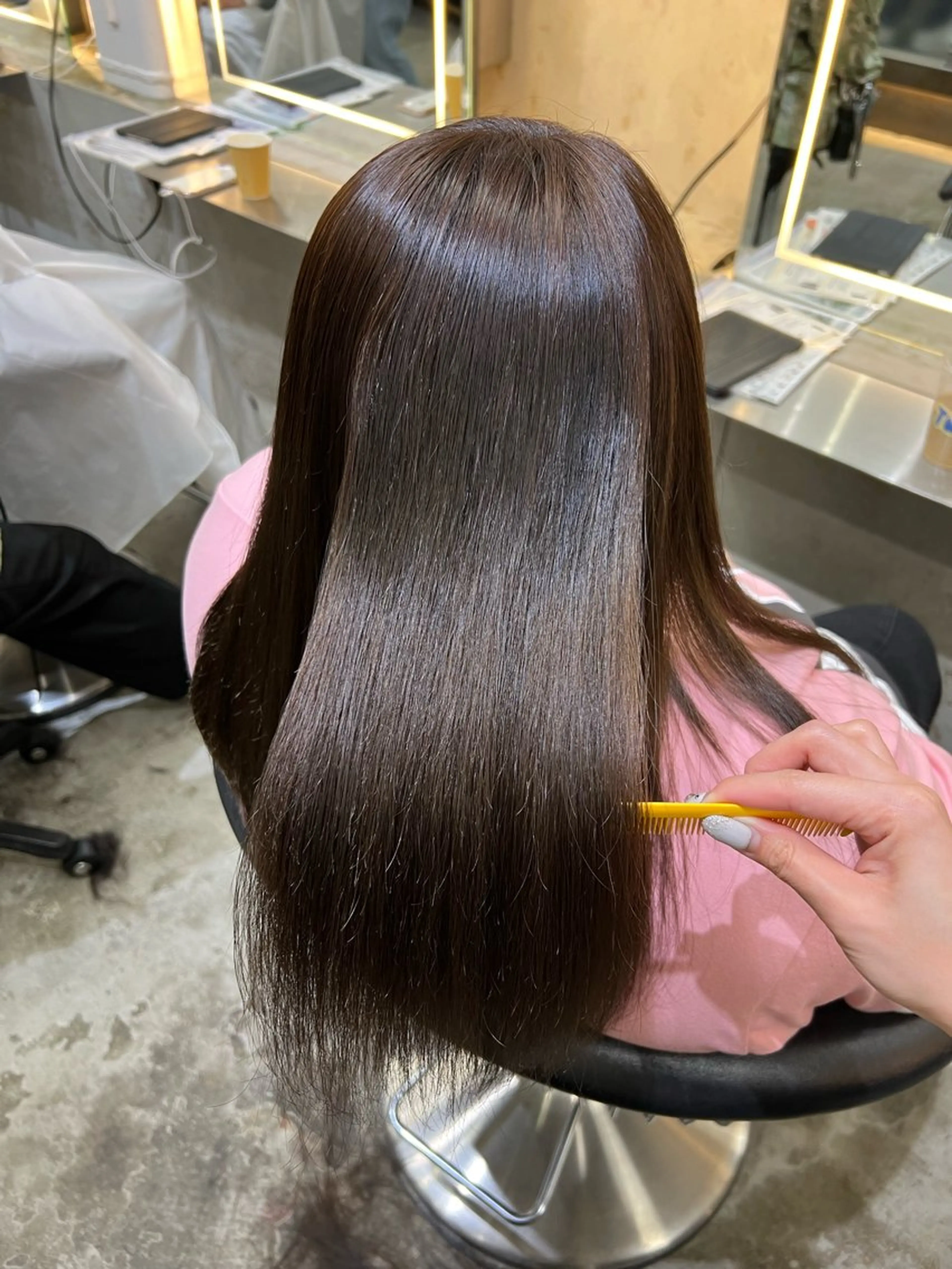 セミロング 髪質改善/ボブ/ レイヤー❣️yuiのヘアスタイル