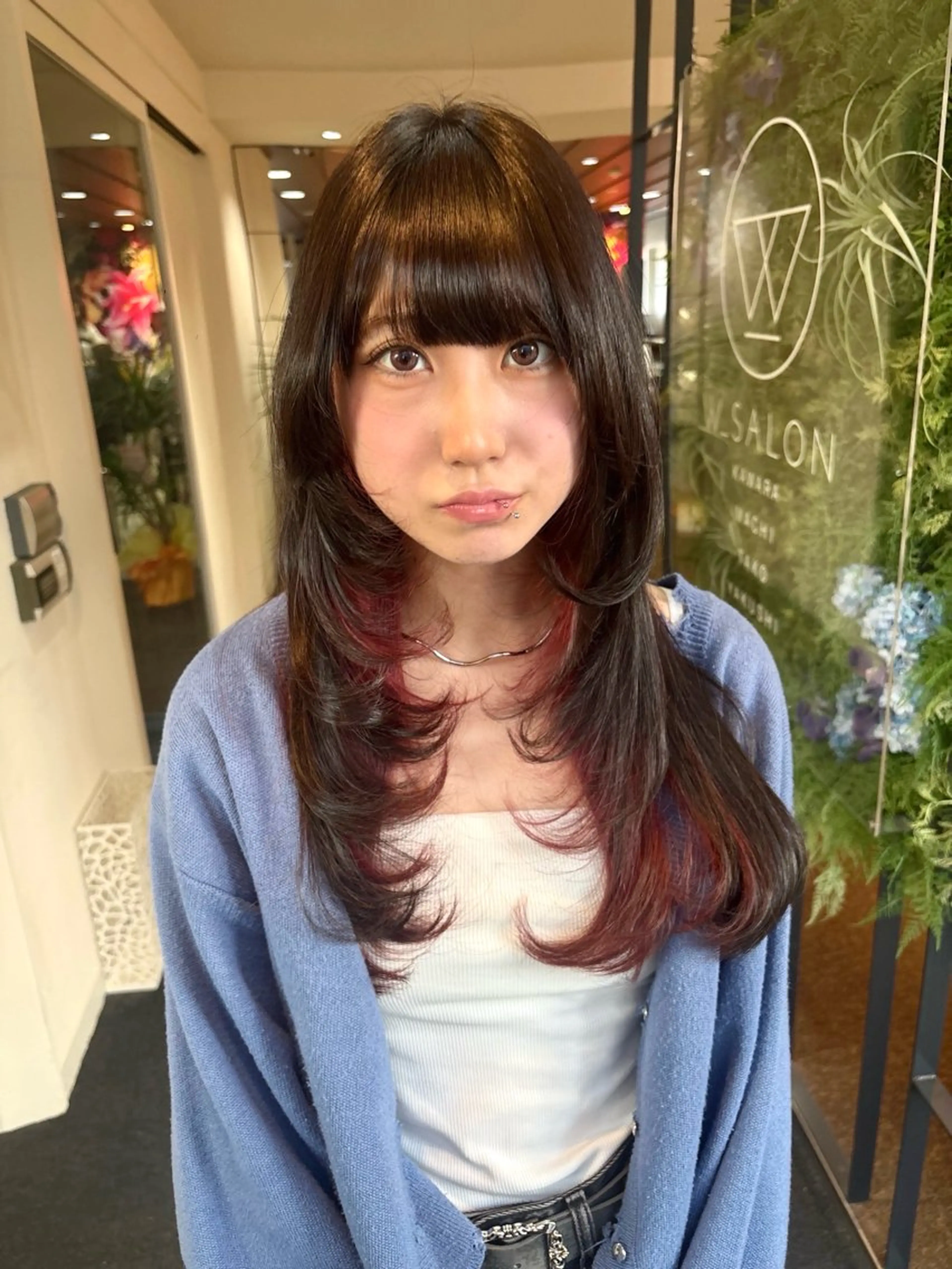 カラー ヘアカラー yunosuke/艶 カラーw-salonのヘアスタイル