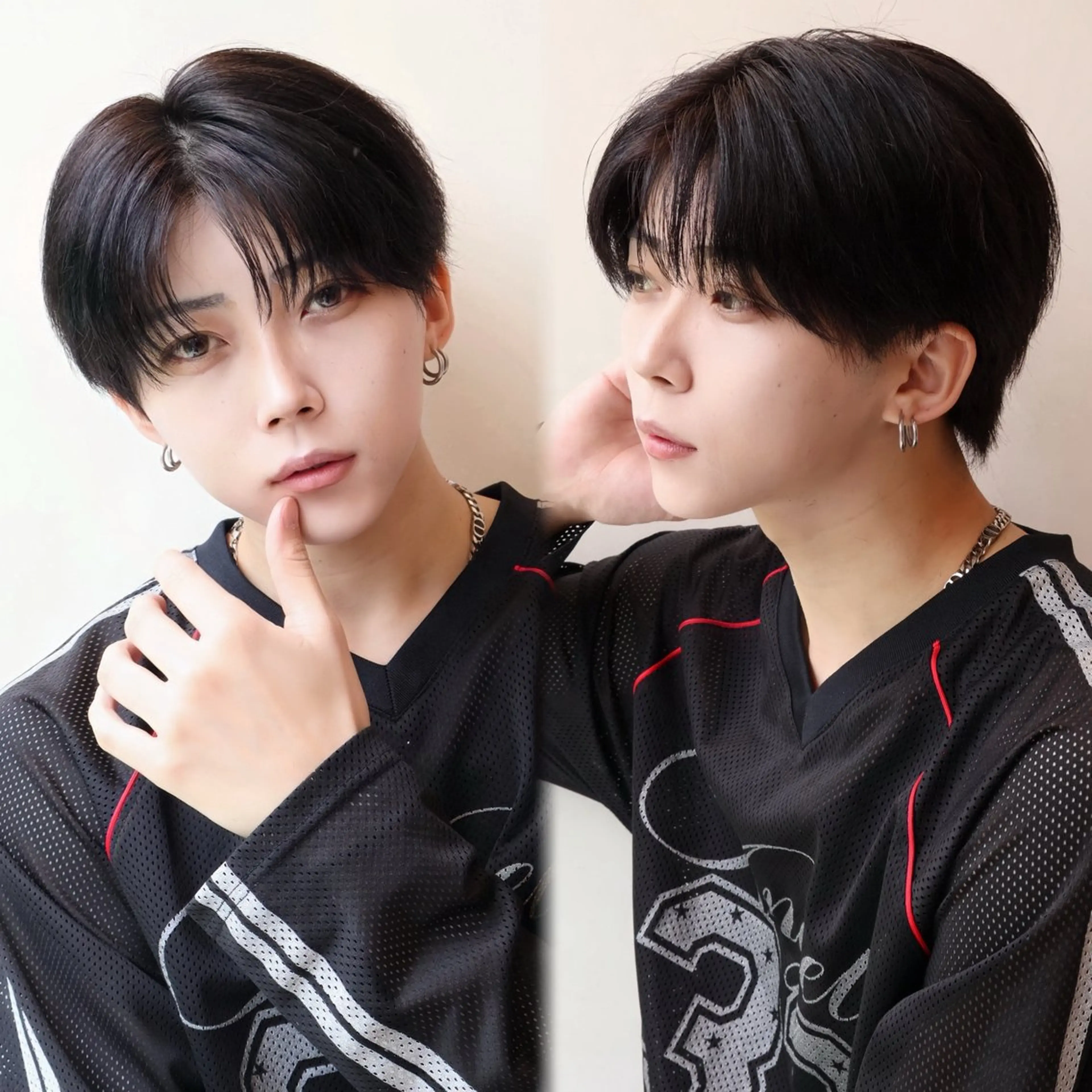 メンズ コンマヘア カット 縮毛矯正 🔥メンズヘア🔥 かいきのヘアスタイル