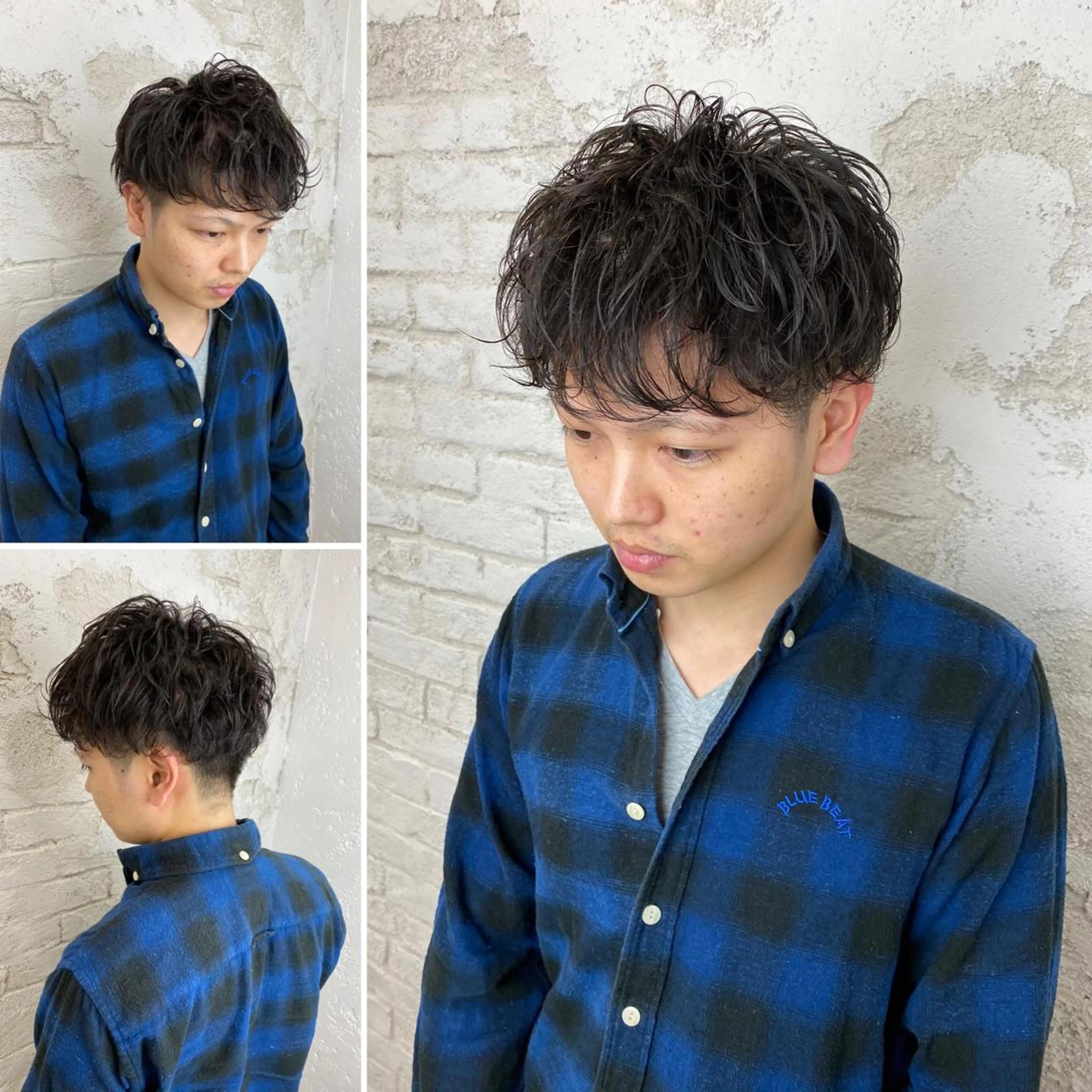 パーマ メンズ メンズサロン IVY 池袋駅前店のヘアスタイル