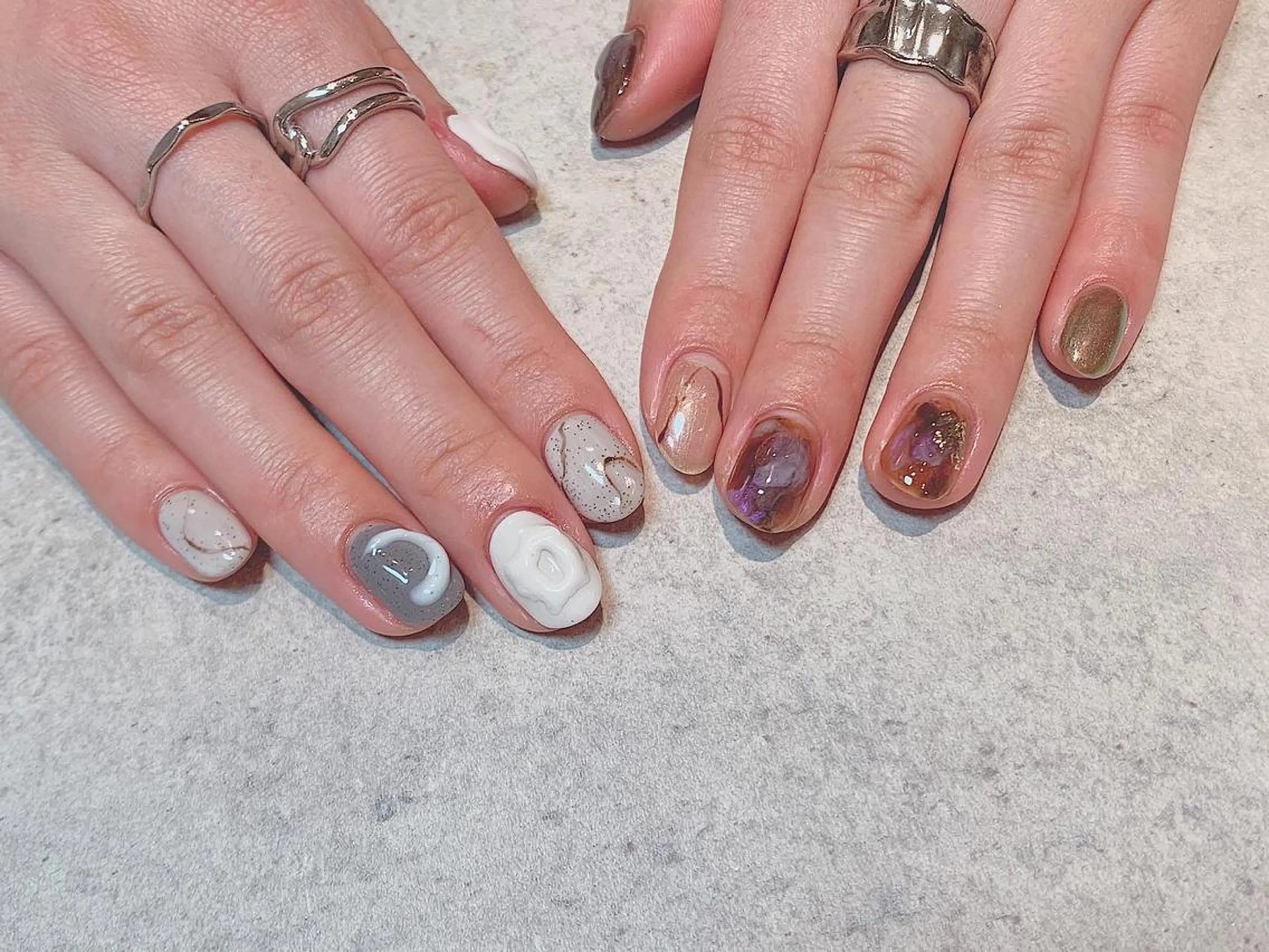 ネイル ハンドネイル もとまつ さちこのネイルデザイン