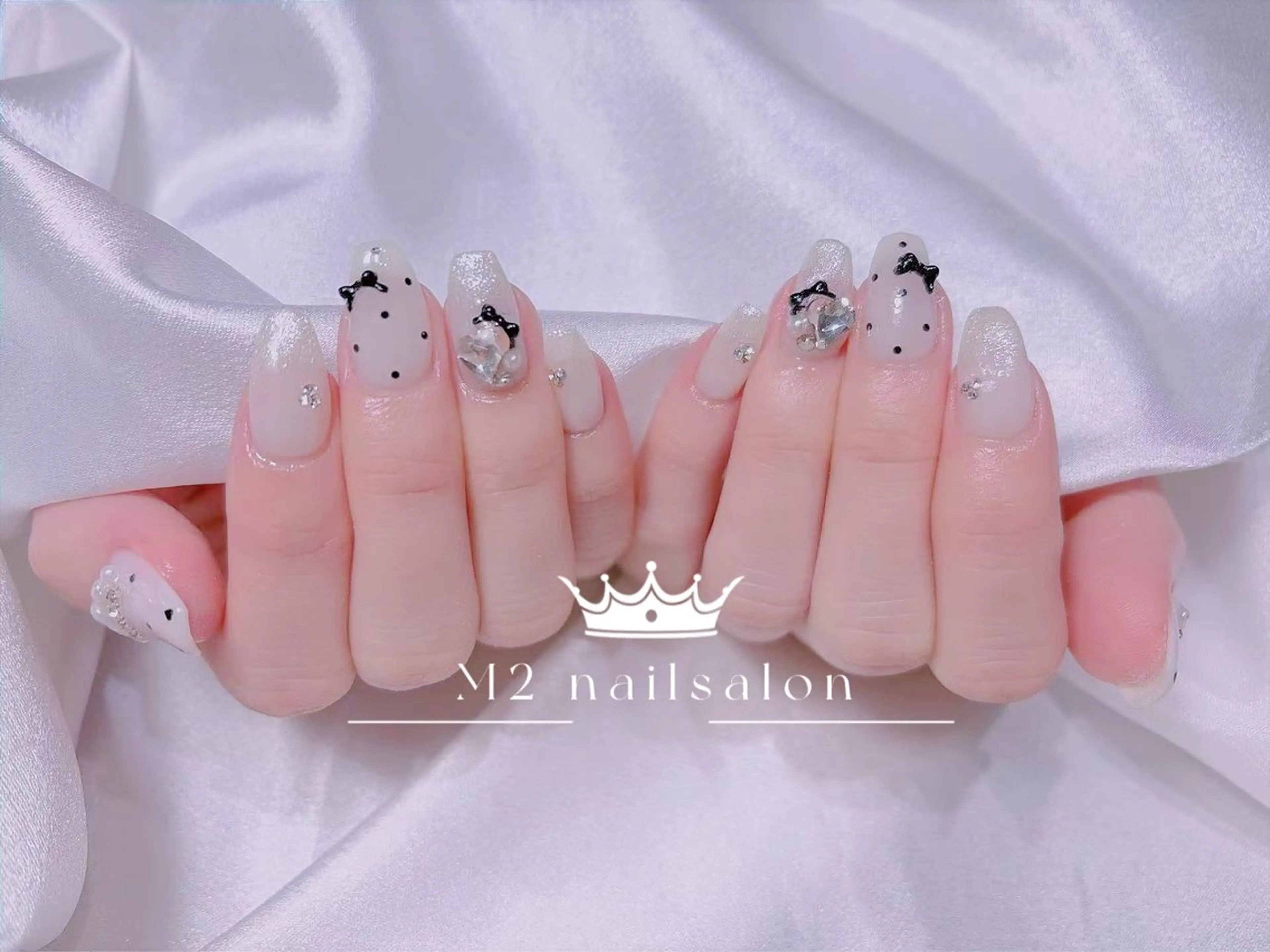 ネイル ハンドネイル 長さだし専門店 M2　rikaのネイルデザイン