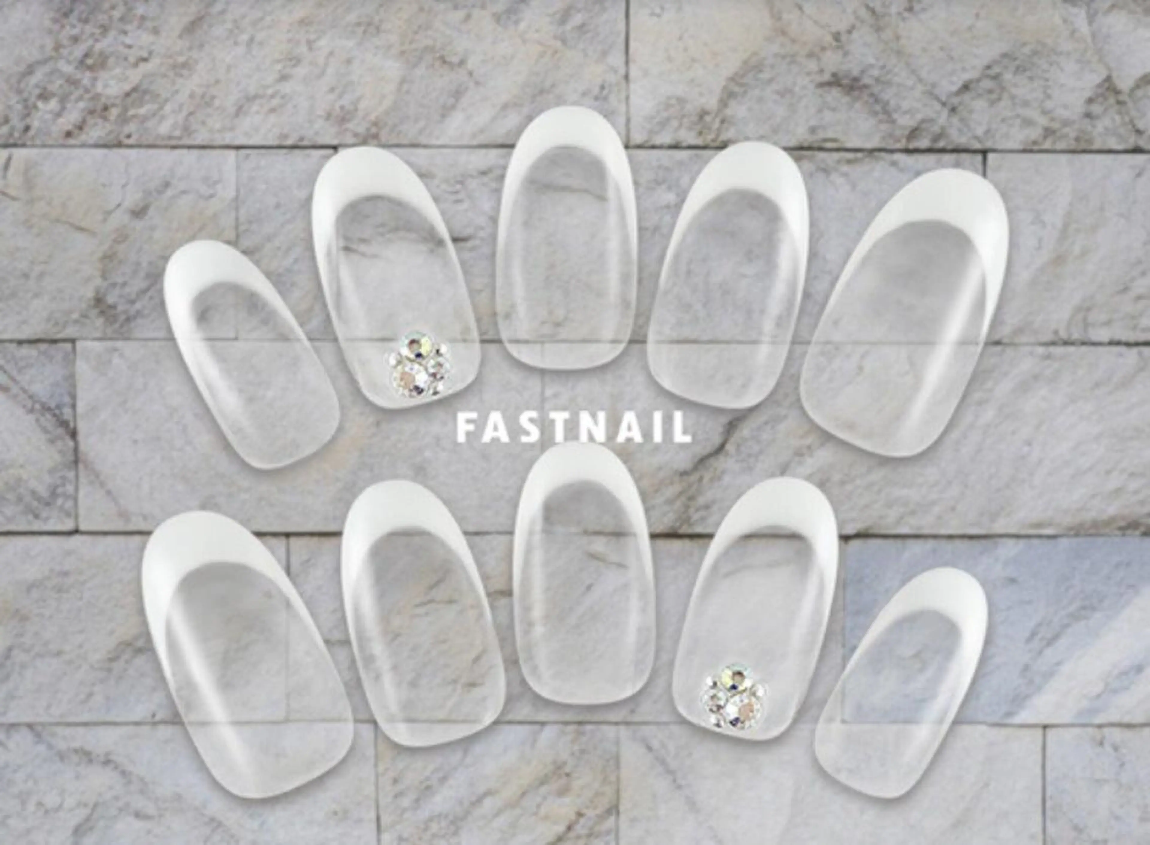 ネイル フレンチネイル ファストネイル　ロコ 志免のネイルデザイン