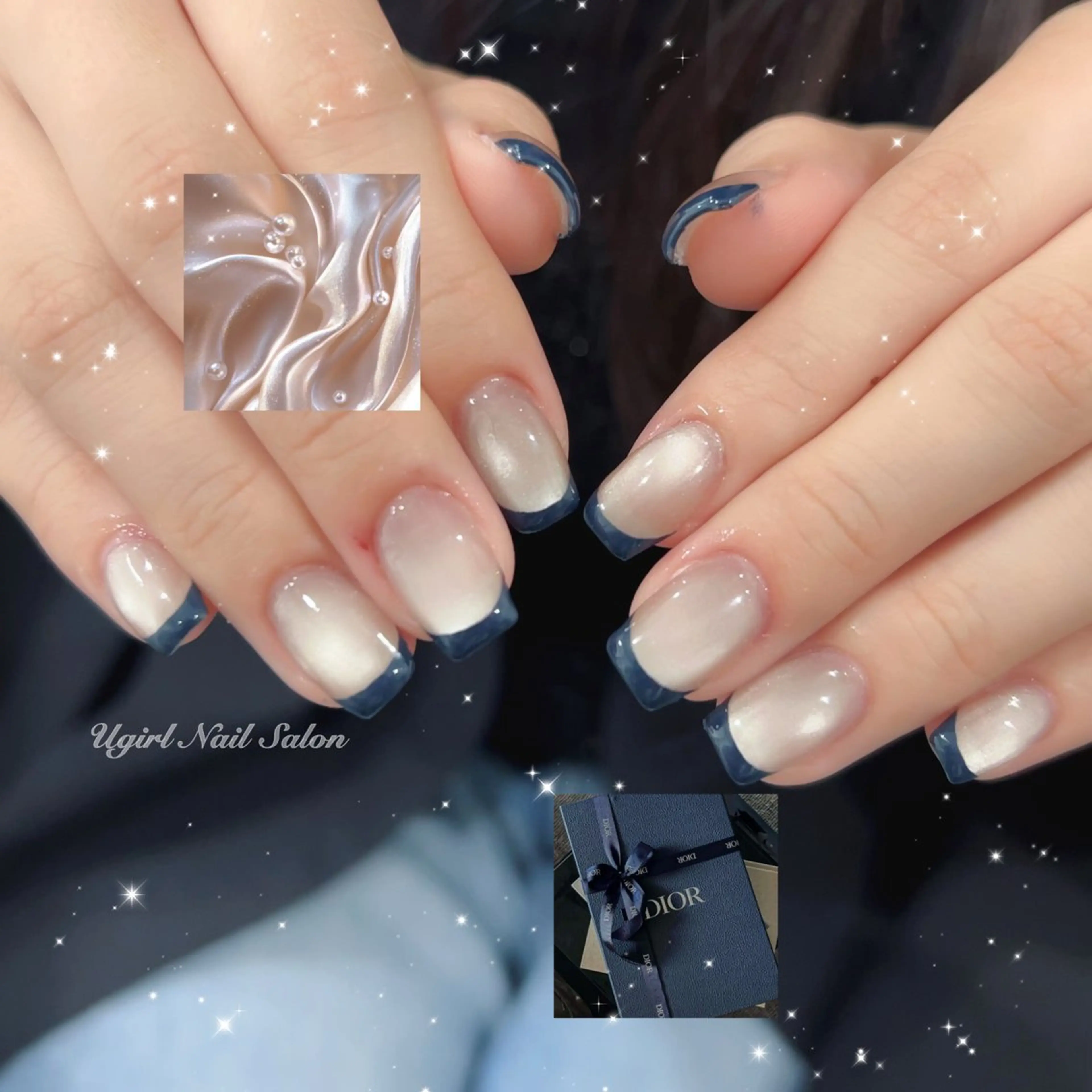 ネイル ハンドネイル 🪄mimi🎀 Midori🪽のネイルデザイン