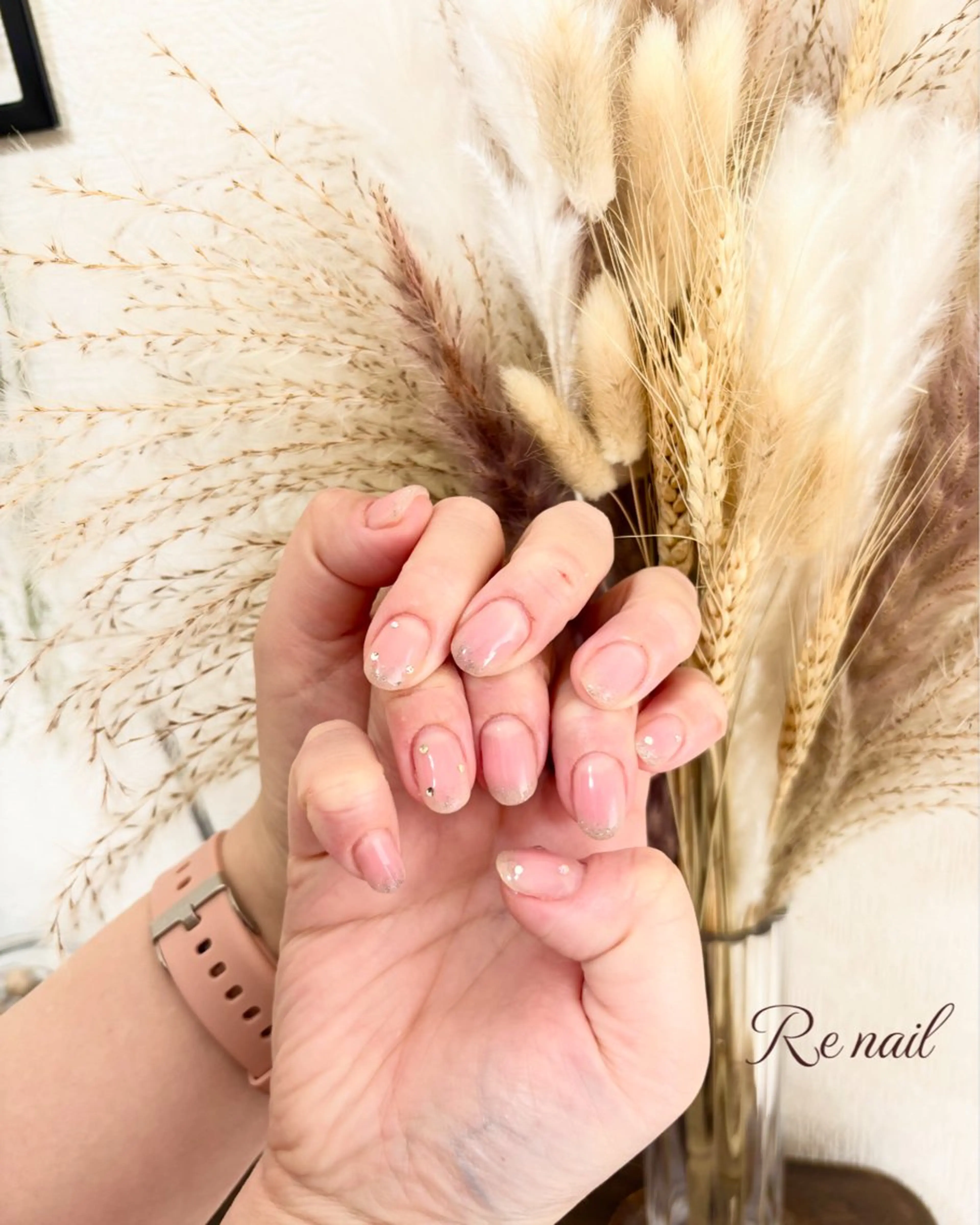 ネイル ワンホンネイル Re nail rikaのネイルデザイン