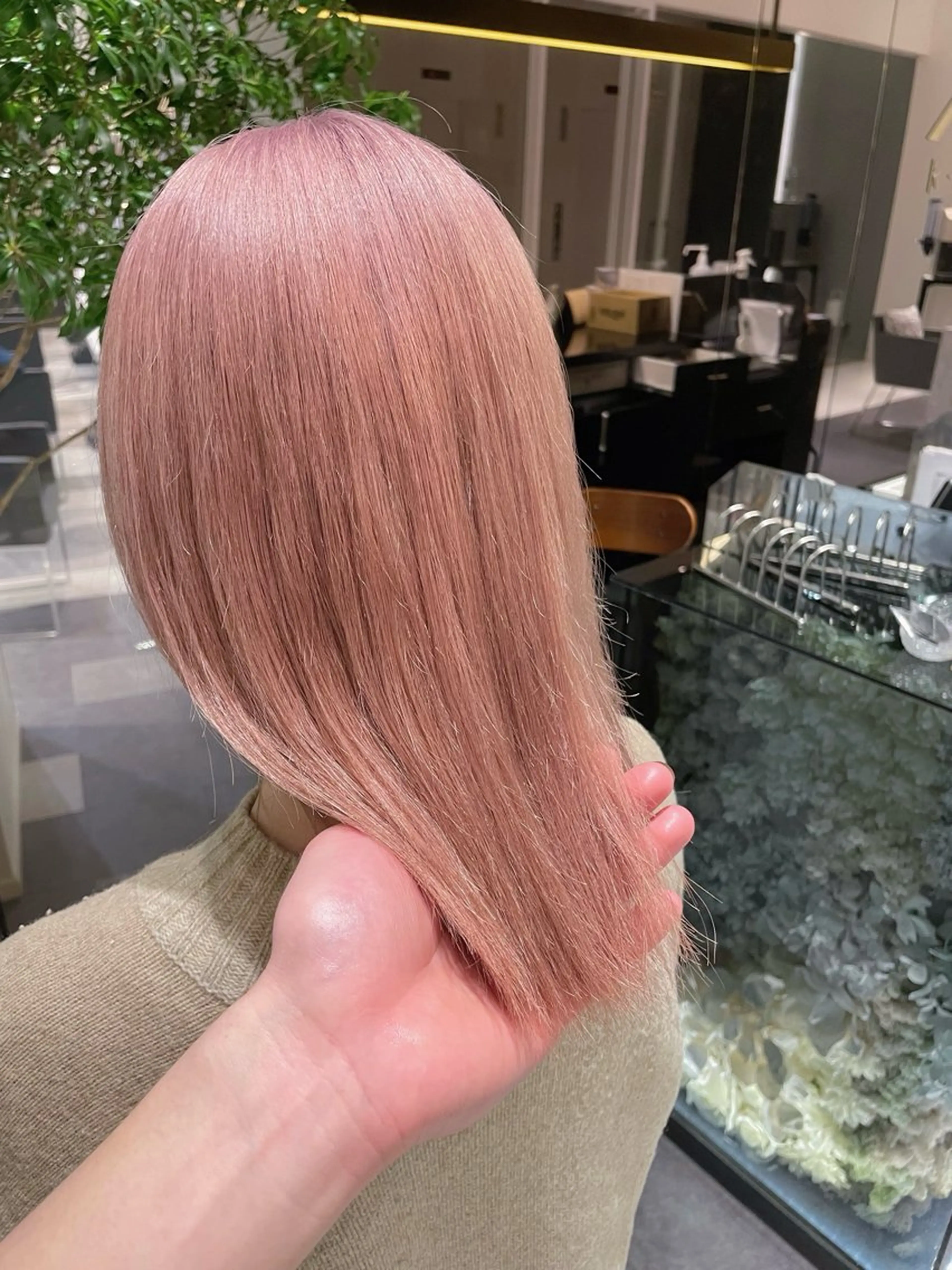 ミディアム ami 大人モテ/レイヤーのヘアスタイル