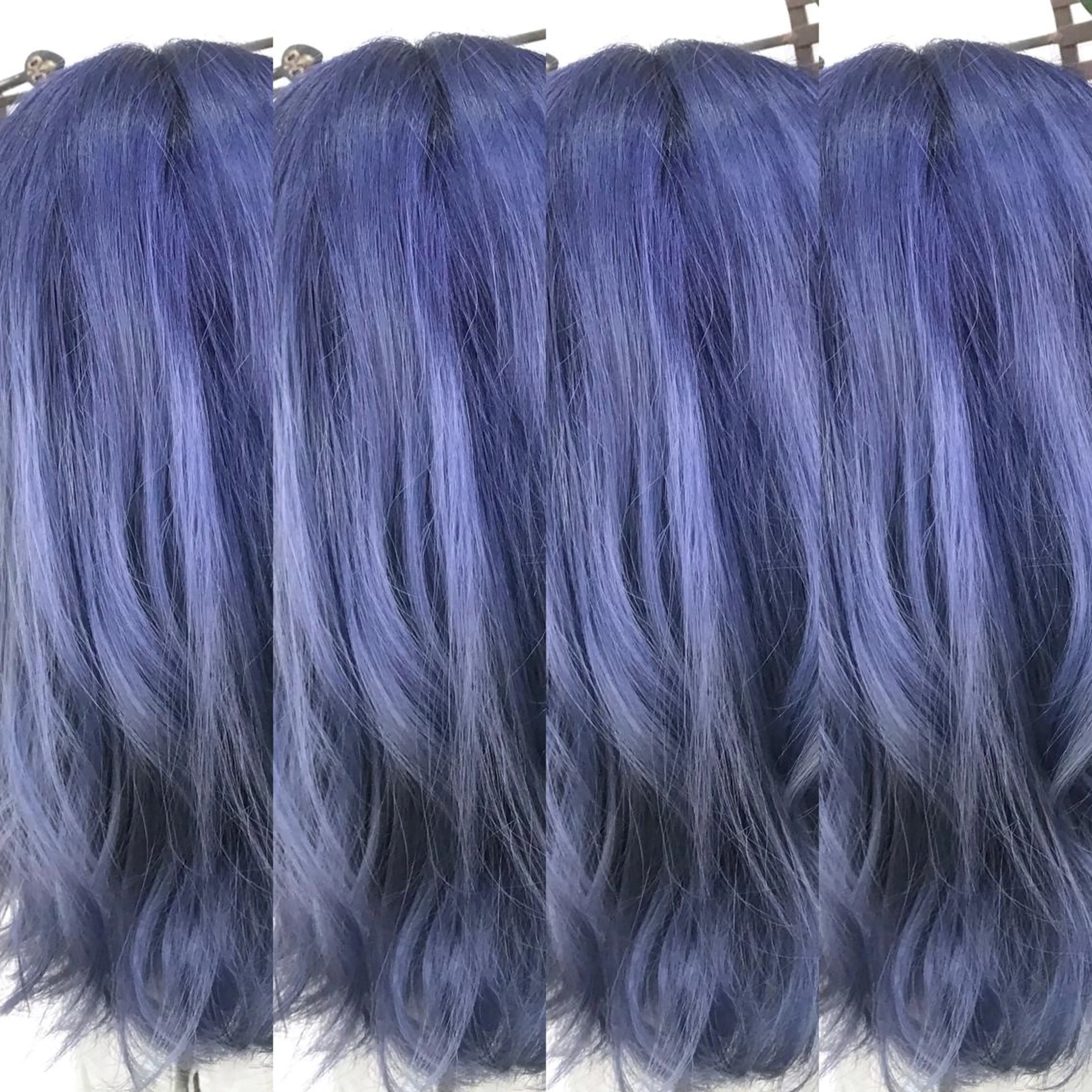 セミロング ハイトーン💫 エクステ💫maiのヘアスタイル