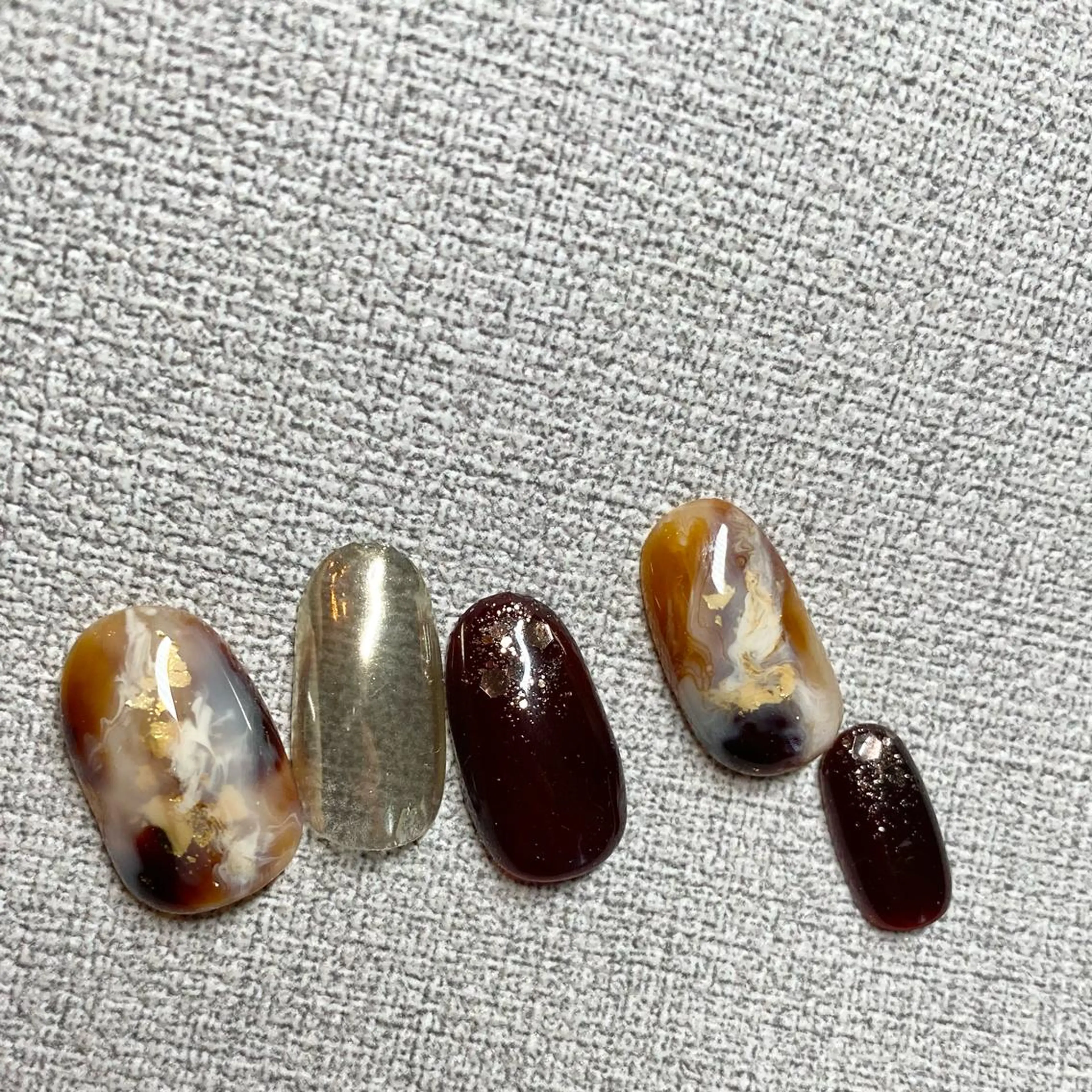 ネイル アートネイル フットネイル ニュアンスネイル 山田 貴子のネイルデザイン