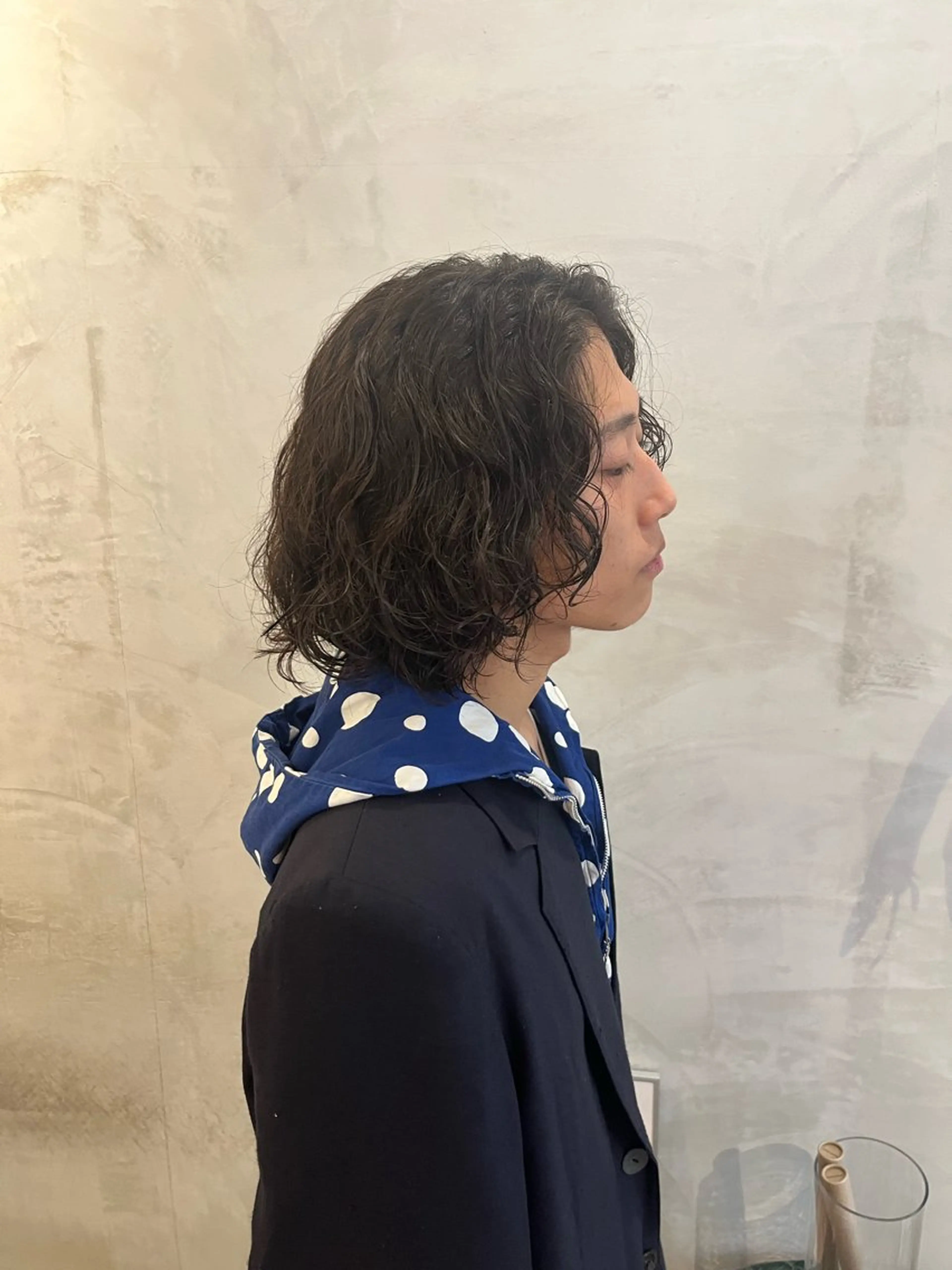 ミディアム モモセ ユメトのヘアスタイル