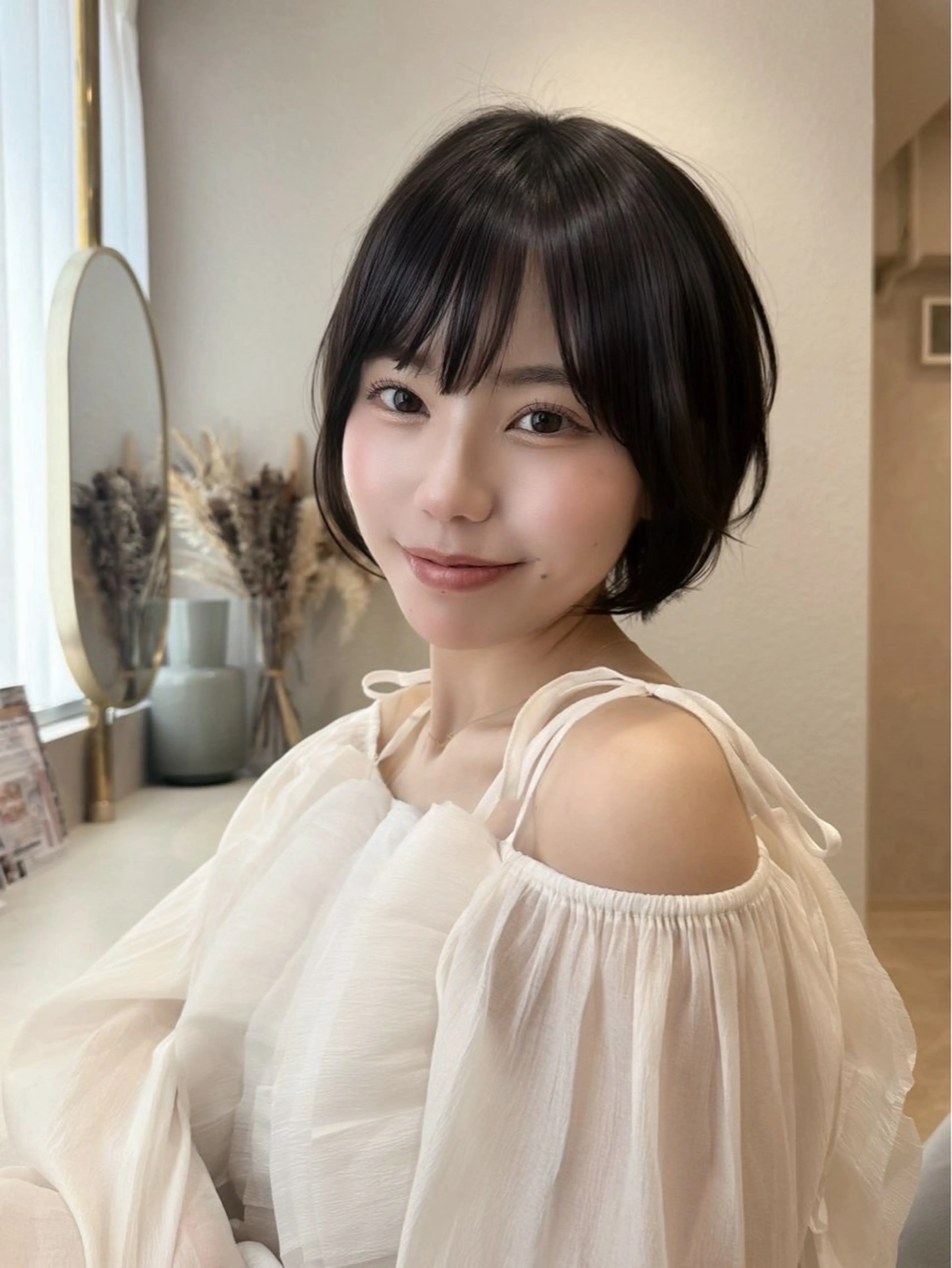 ショート 塚本 藍のヘアスタイル