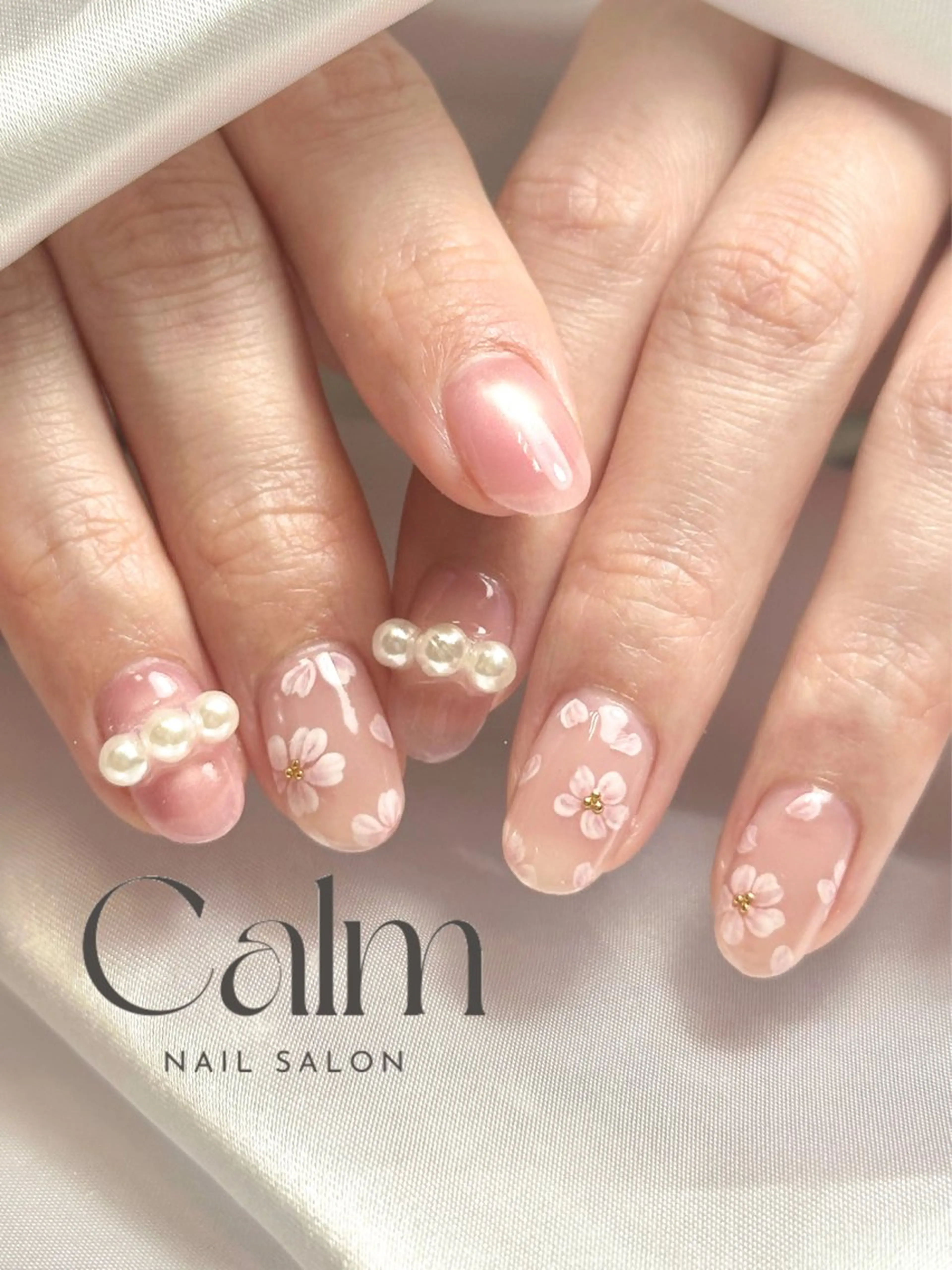 ネイル ハンドネイル Calmnail 武蔵小山のネイルデザイン
