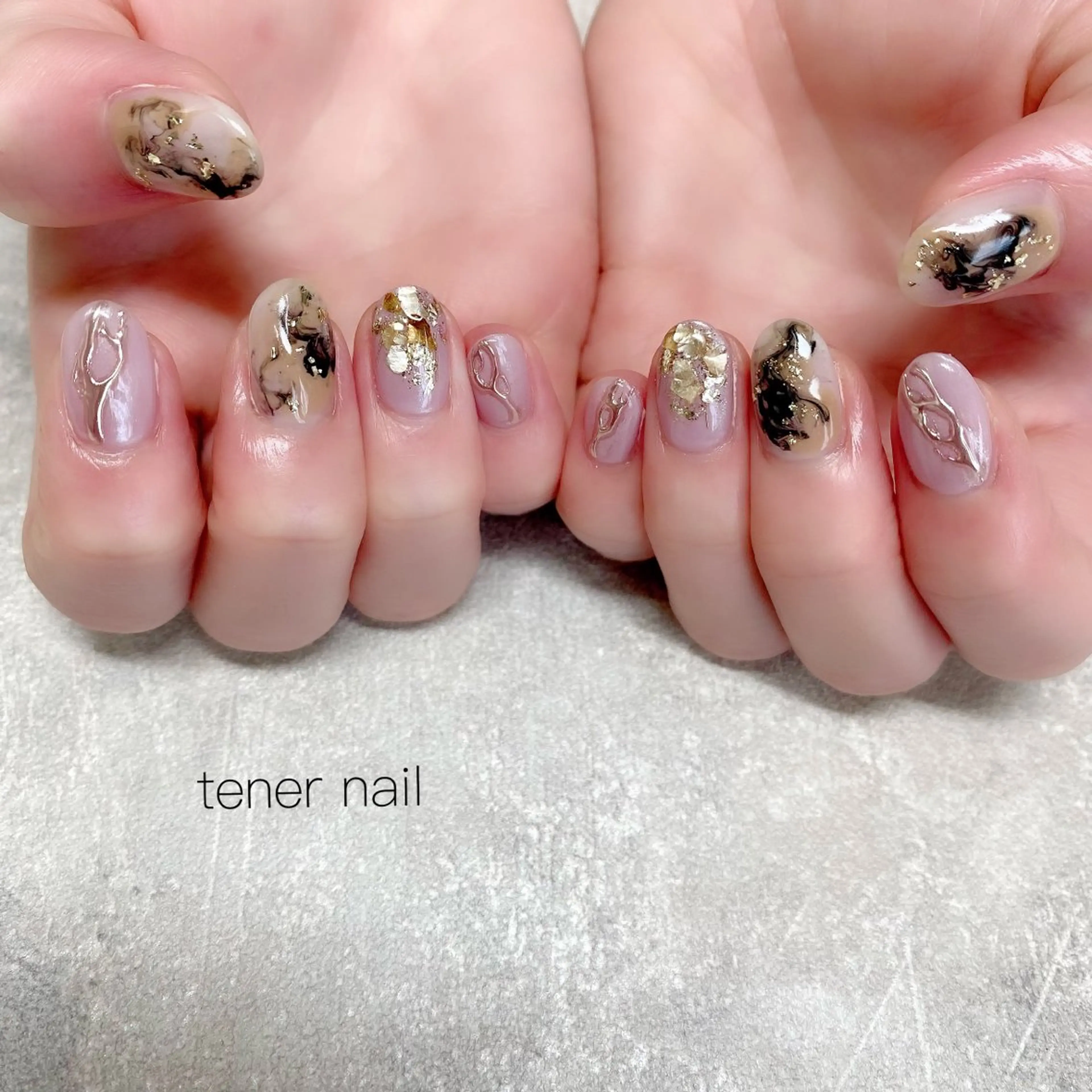 ネイル ニュアンスネイル テネルネイル tener nailのネイルデザイン
