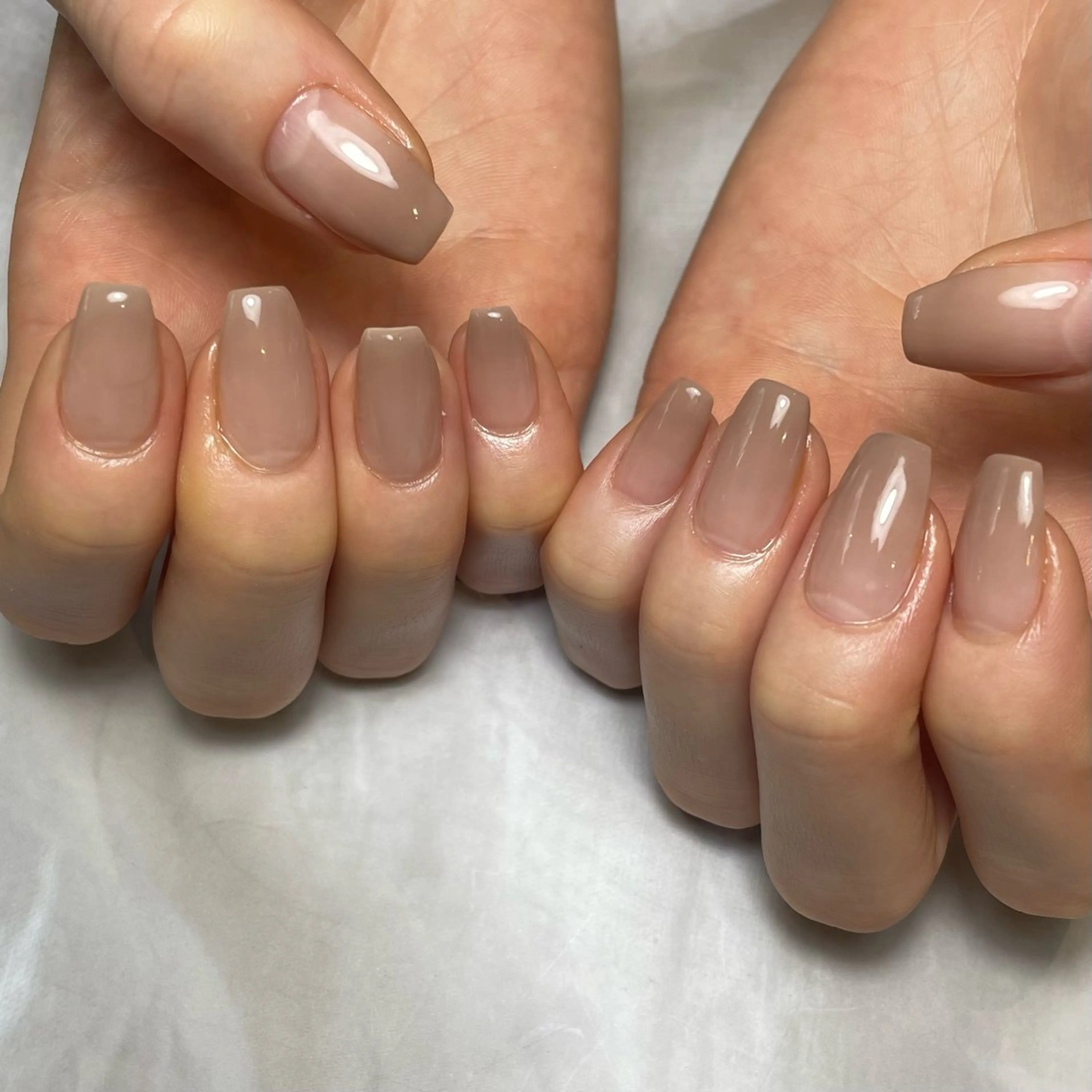 ネイル グラデーション シンプルネイル ハンドネイル Reflection marikoのネイルデザイン