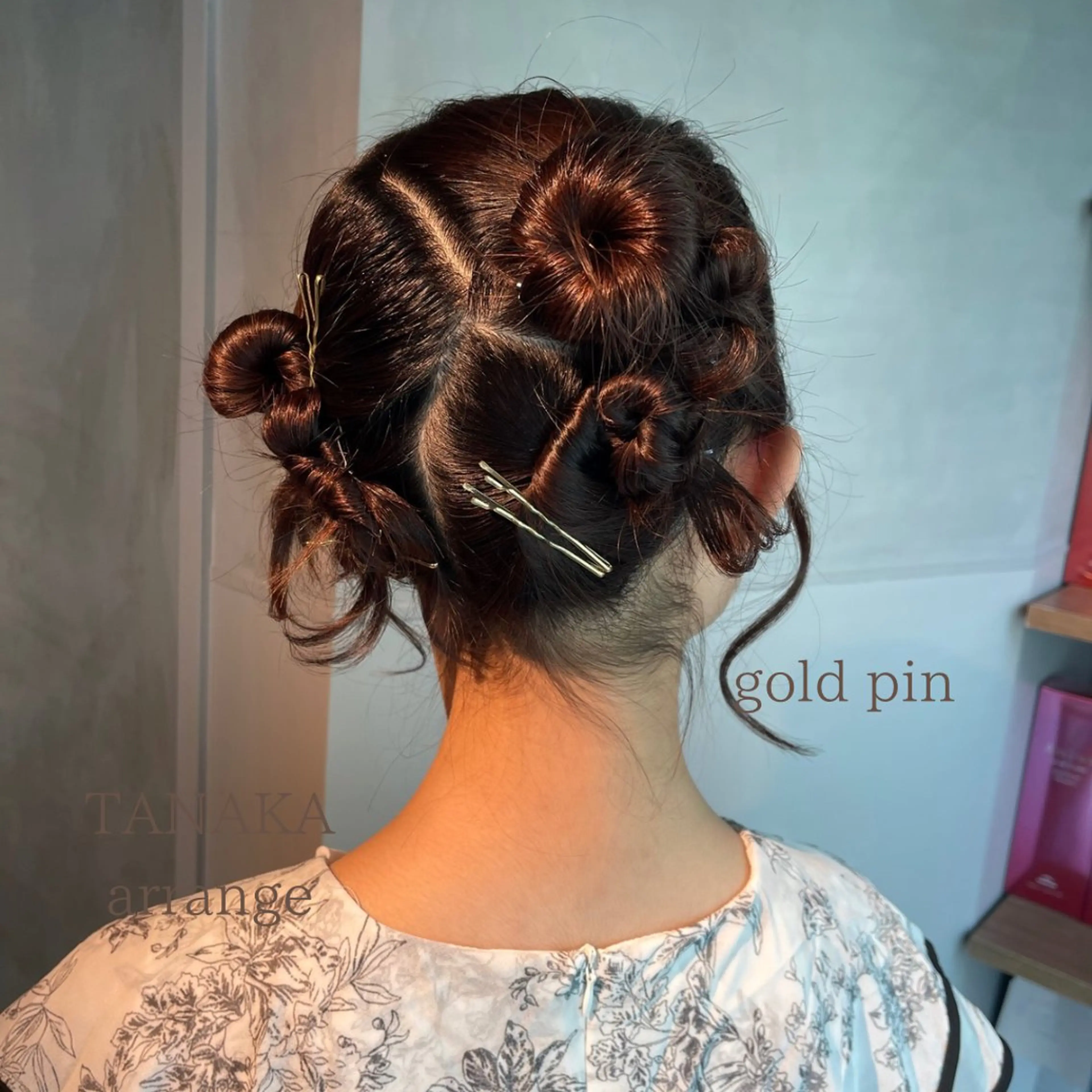 ヘアアレンジ ポニーテール 結婚式・ブライダル 卒業式のヘアスタイル ヘアセット charm《銀座》 ヘアセット/縮毛矯正のヘアスタイル