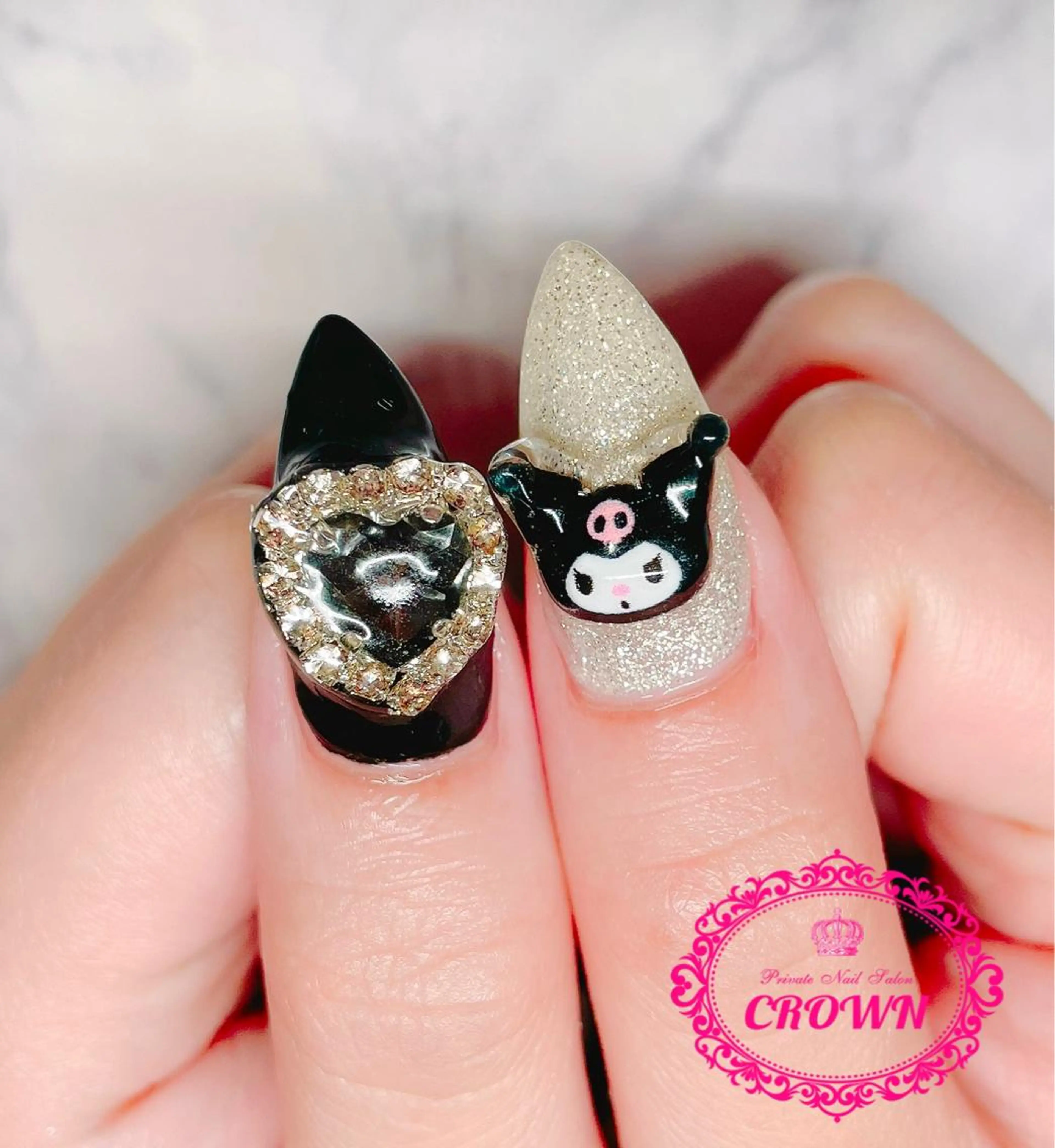 ネイル CROWN プライベートサロンのネイルデザイン