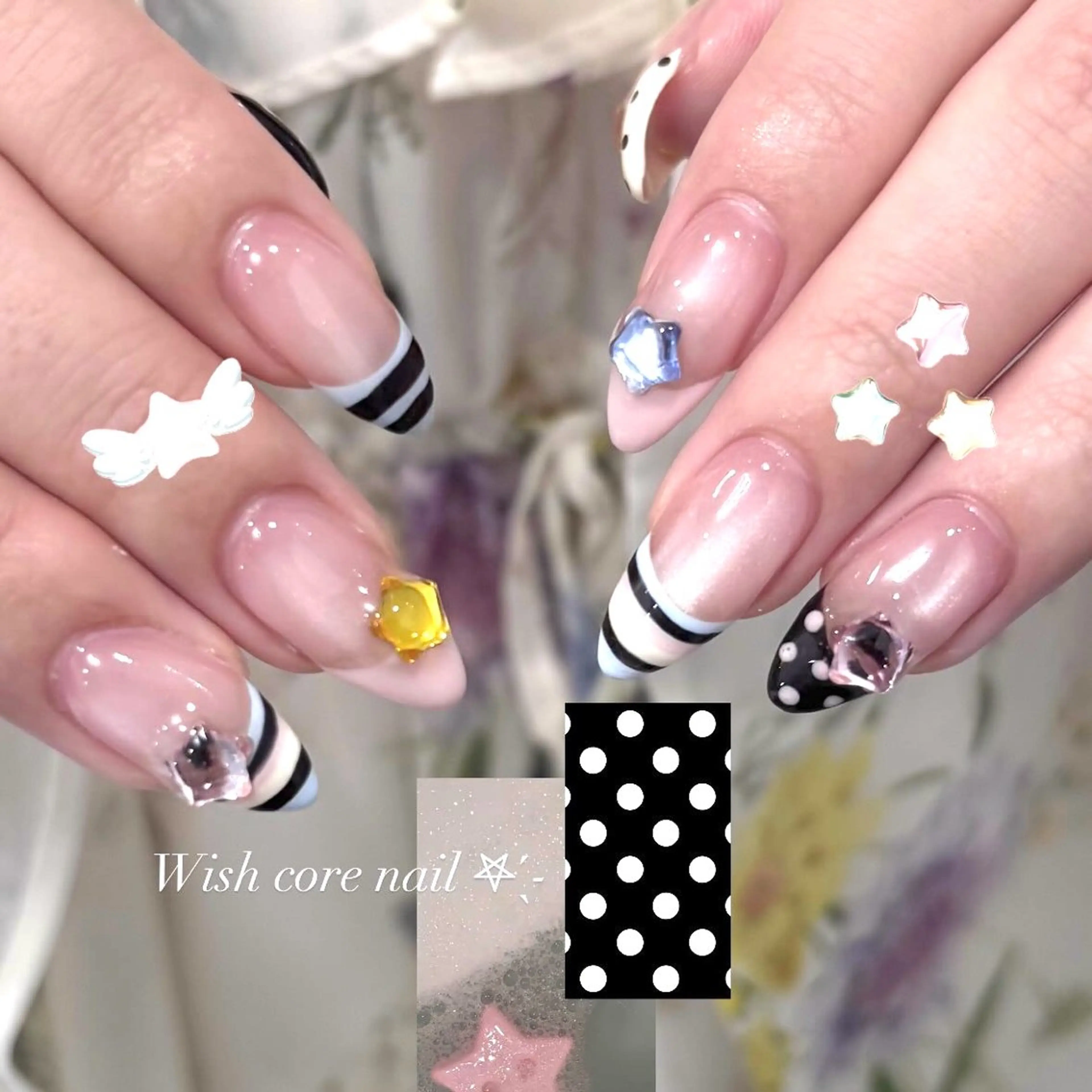 ネイル ハンドネイル 🍓リスブラン MELのネイルデザイン