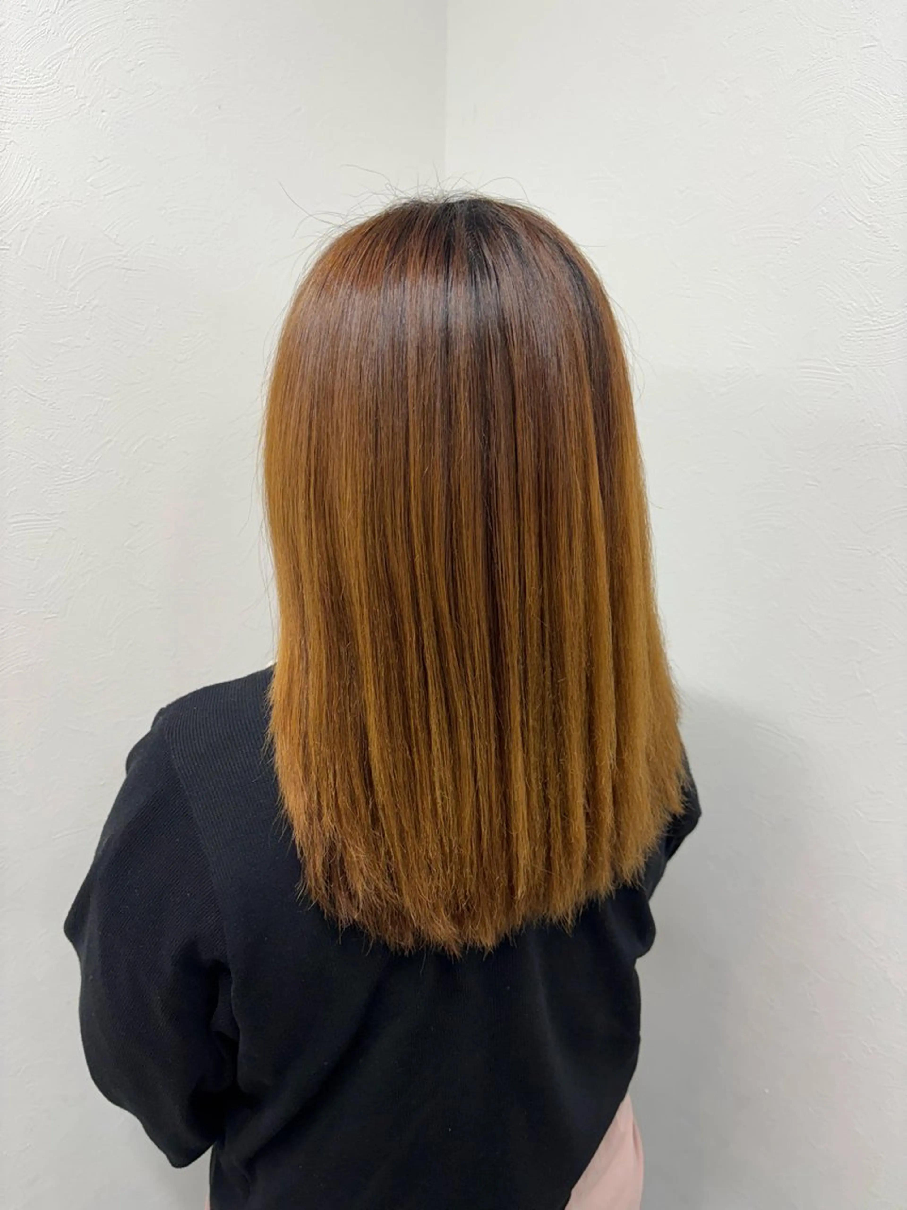 ロング 縮毛矯正 🦖透明感カラー 🦖三橋広空のヘアスタイル