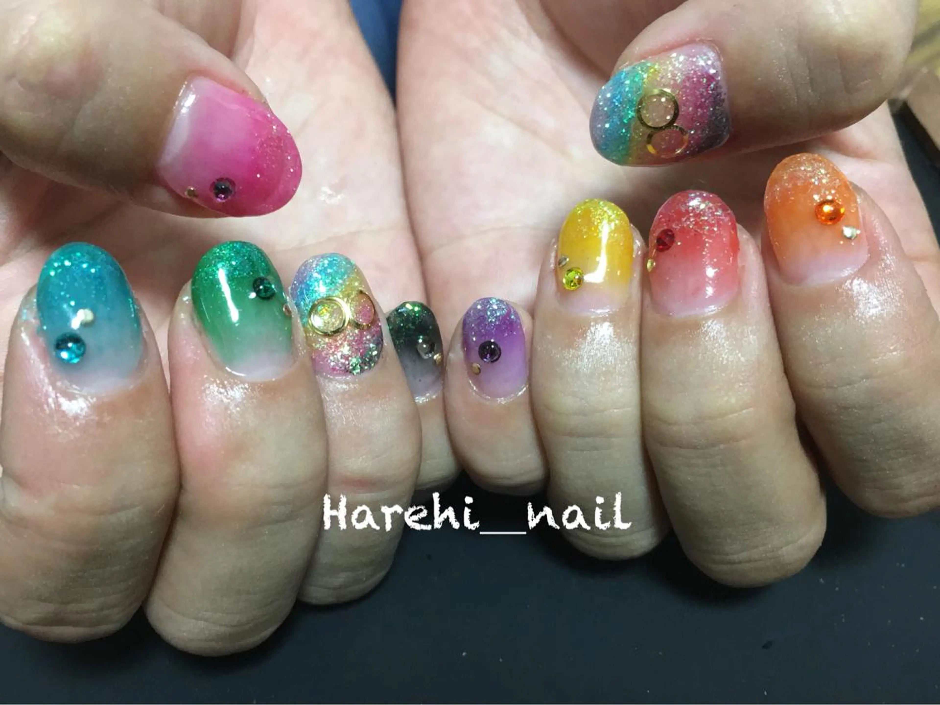 ネイル ハンドネイル Harehi_ nailのネイルデザイン