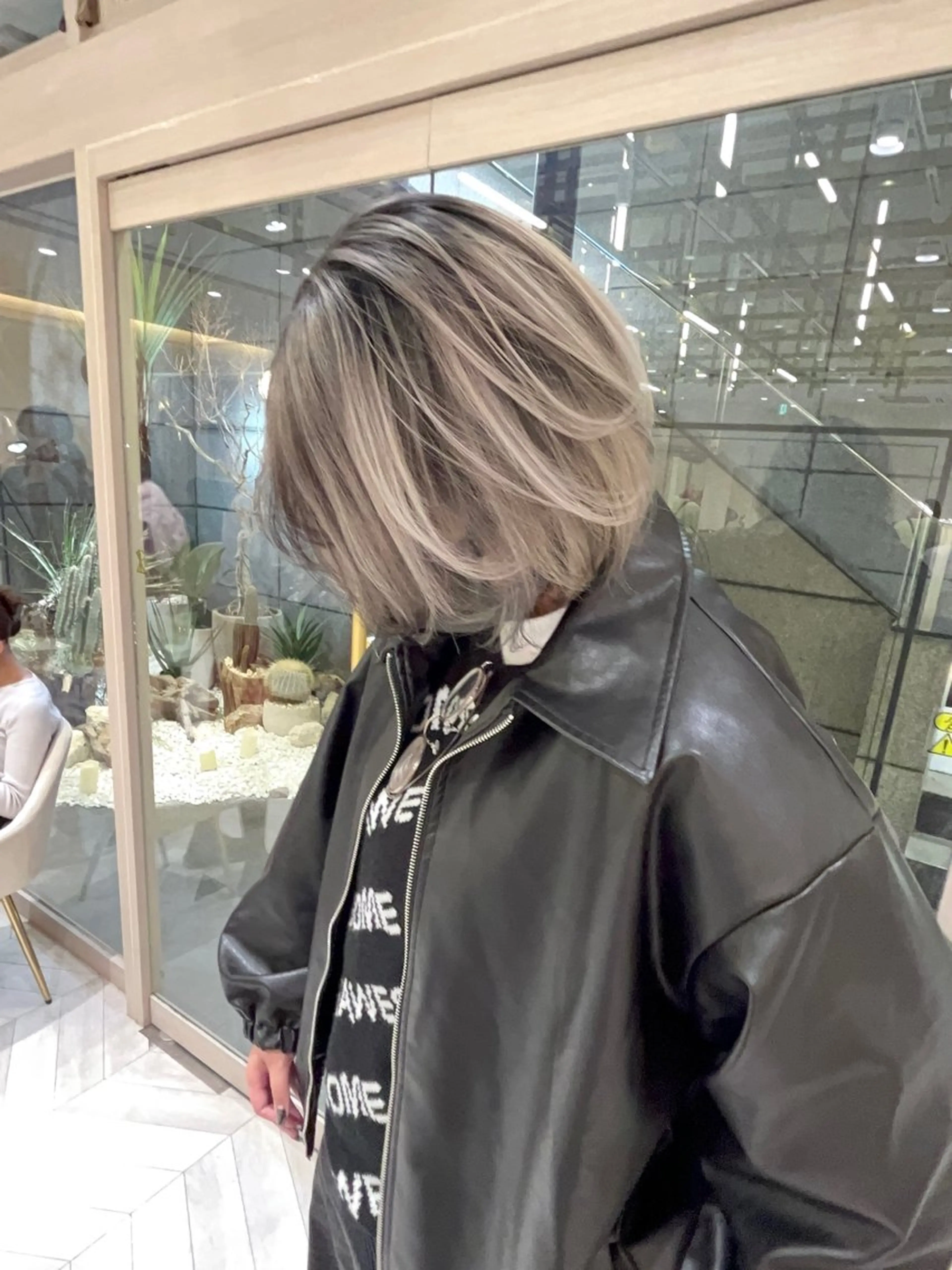 🤞🏻💞1番人気💖❕カット+ダブルカラー(ケアブリーチ込)+トリートメント🧠🧠メンズOKの写真