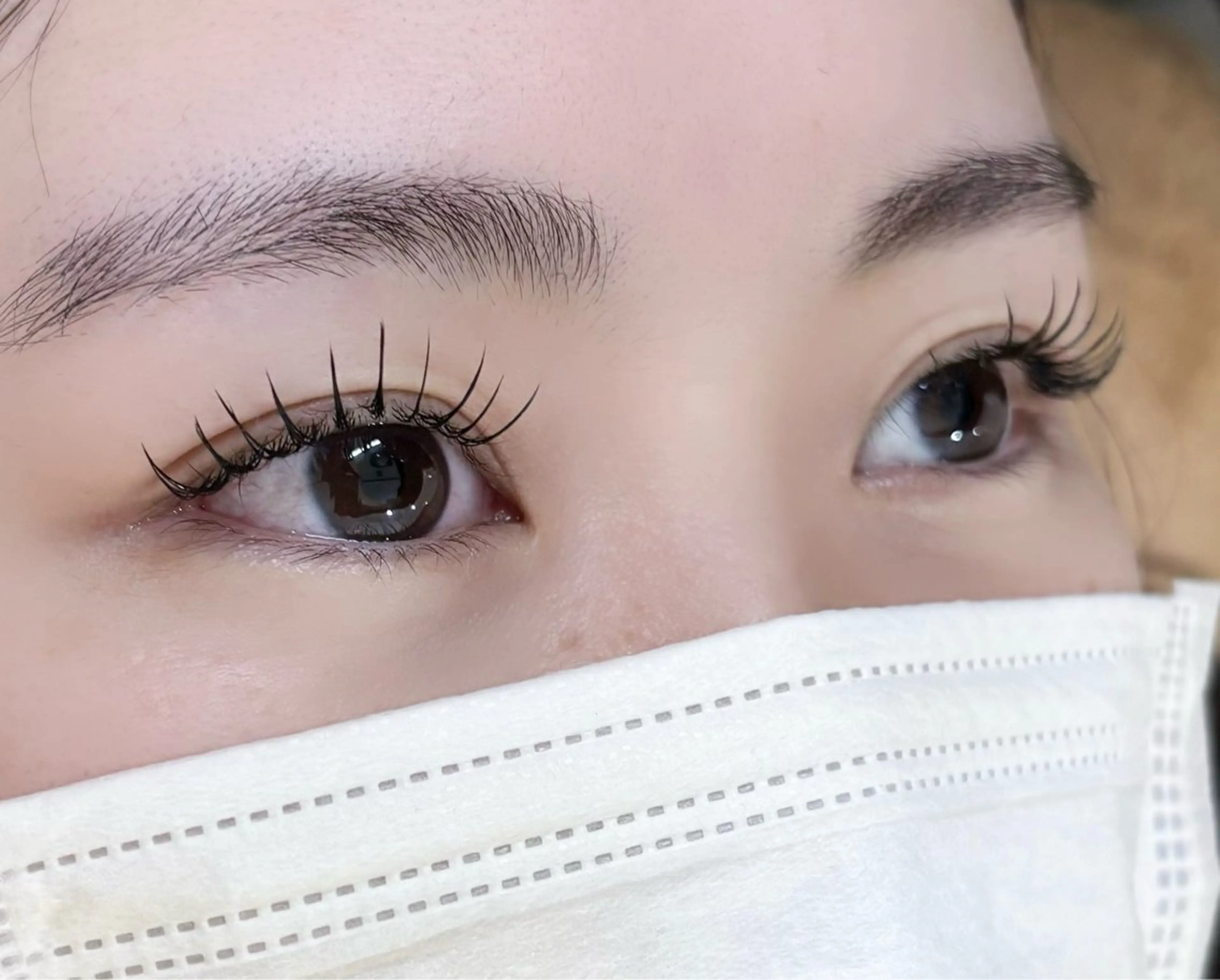 マツエク・マツパ キュート フラットラッシュ マツエク LUNELLA☾ ໋ SANKAのマツエク・マツパデザイン