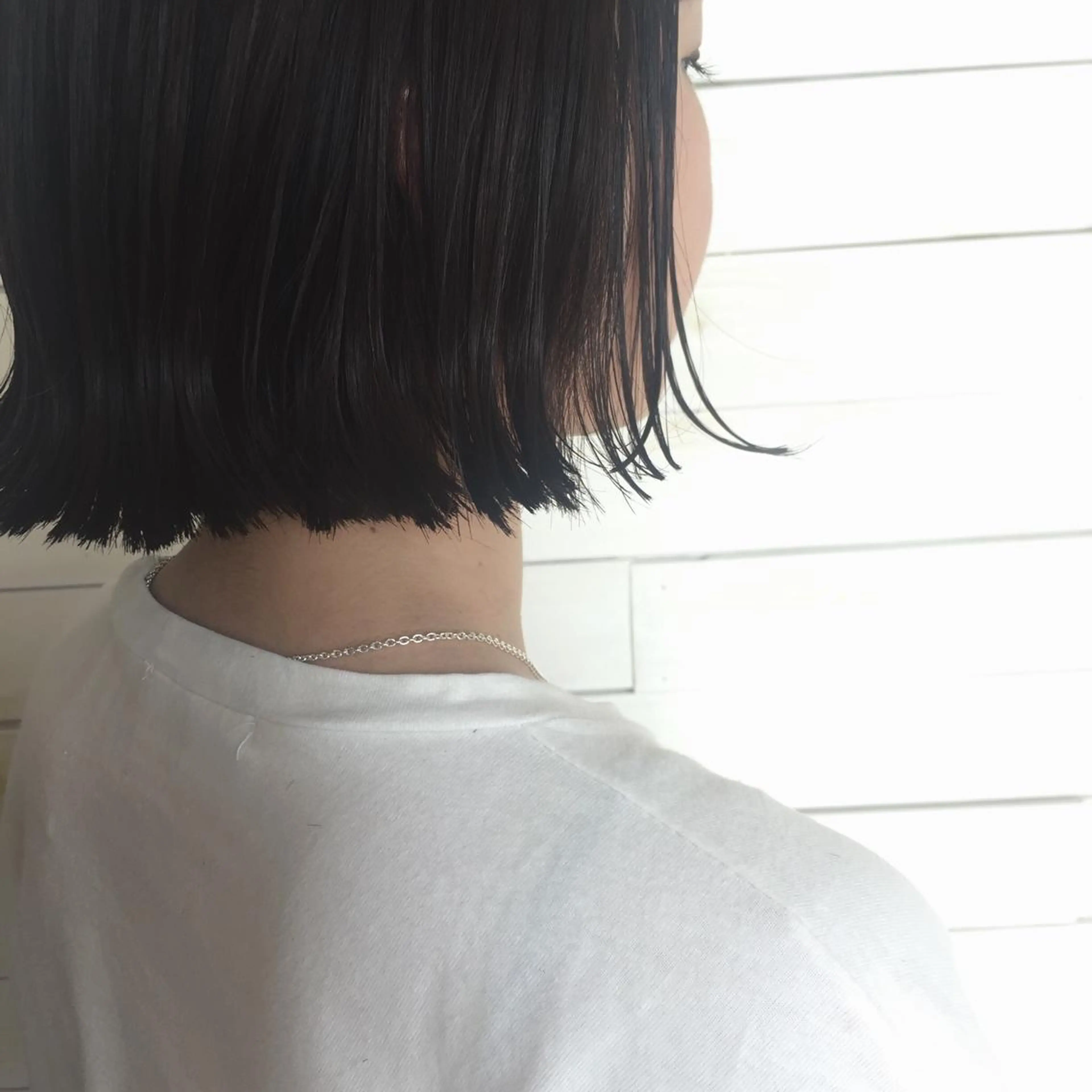 ショート 外ハネヘア 黒田瀬奈/ボブ まろやかベージュのヘアスタイル