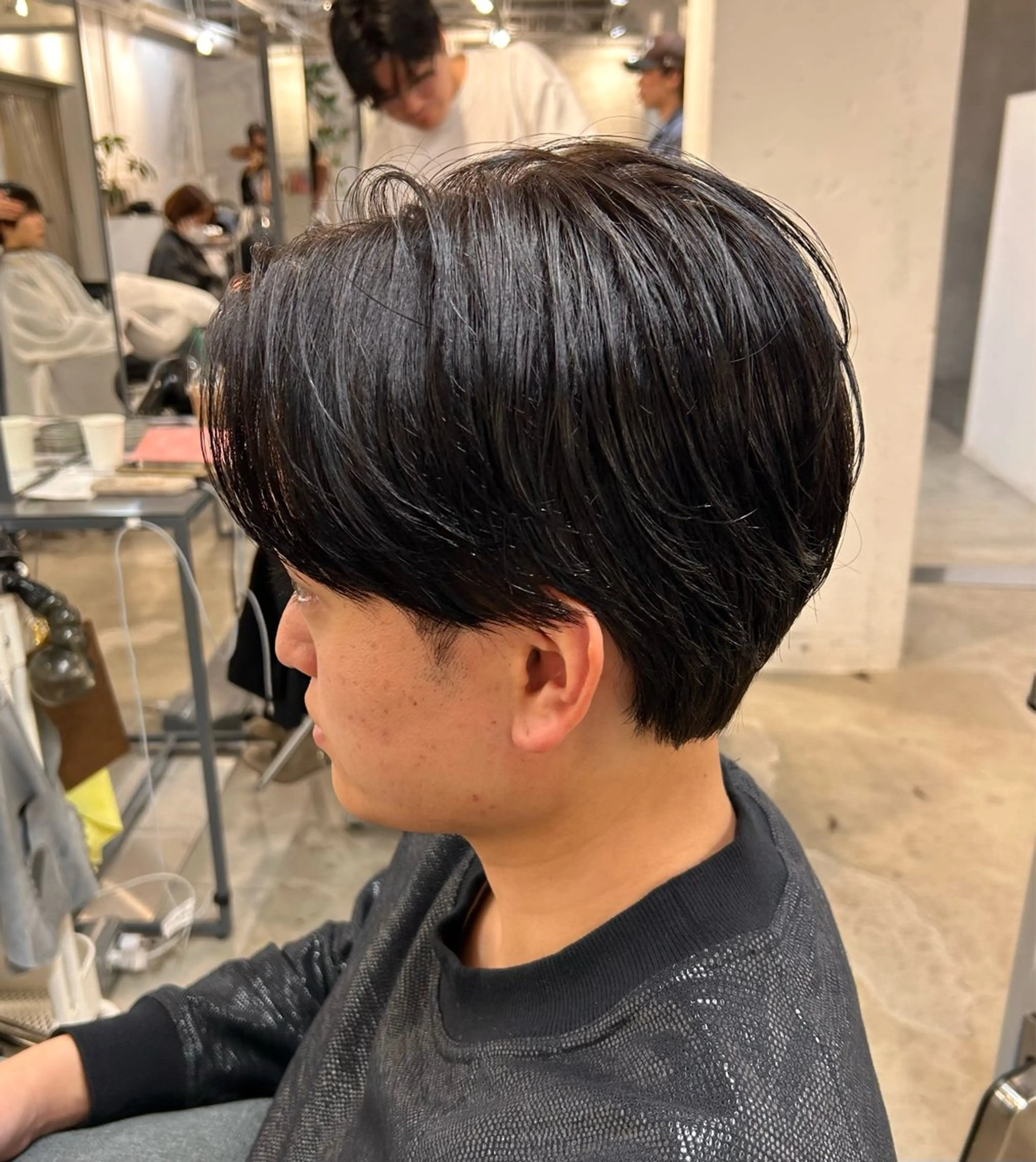 パーマ メンズ カット 縮毛矯正 トリートメント ヘアセット メンズパーマ特化 💈藤田晃志のヘアスタイル