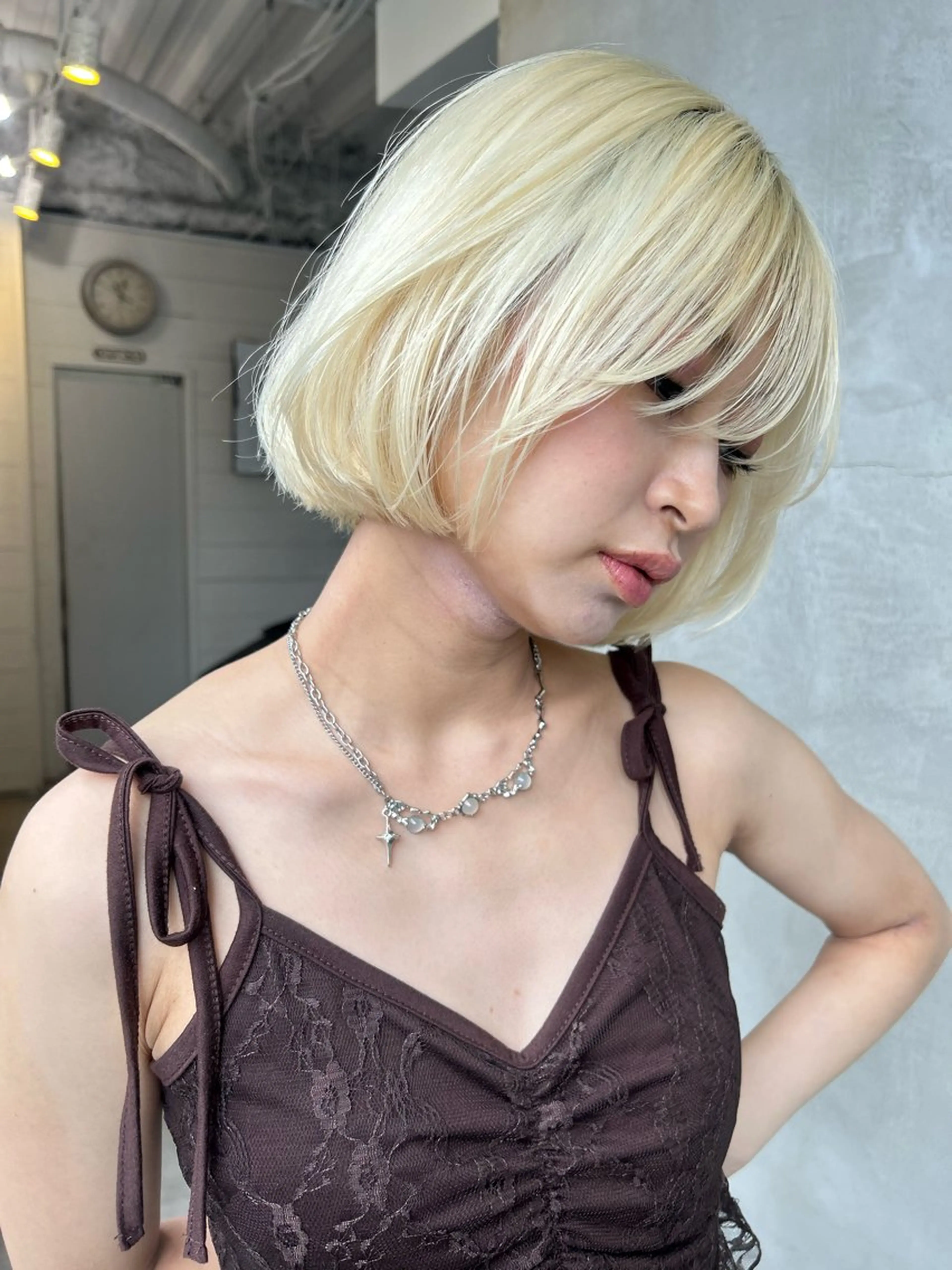 ショート カラー メンズ 抜きっぱなしブロンド ブロンド カット ヘアカラー トリートメント 🧸艶々韓国ヘア 🧁mizunaのヘアスタイル