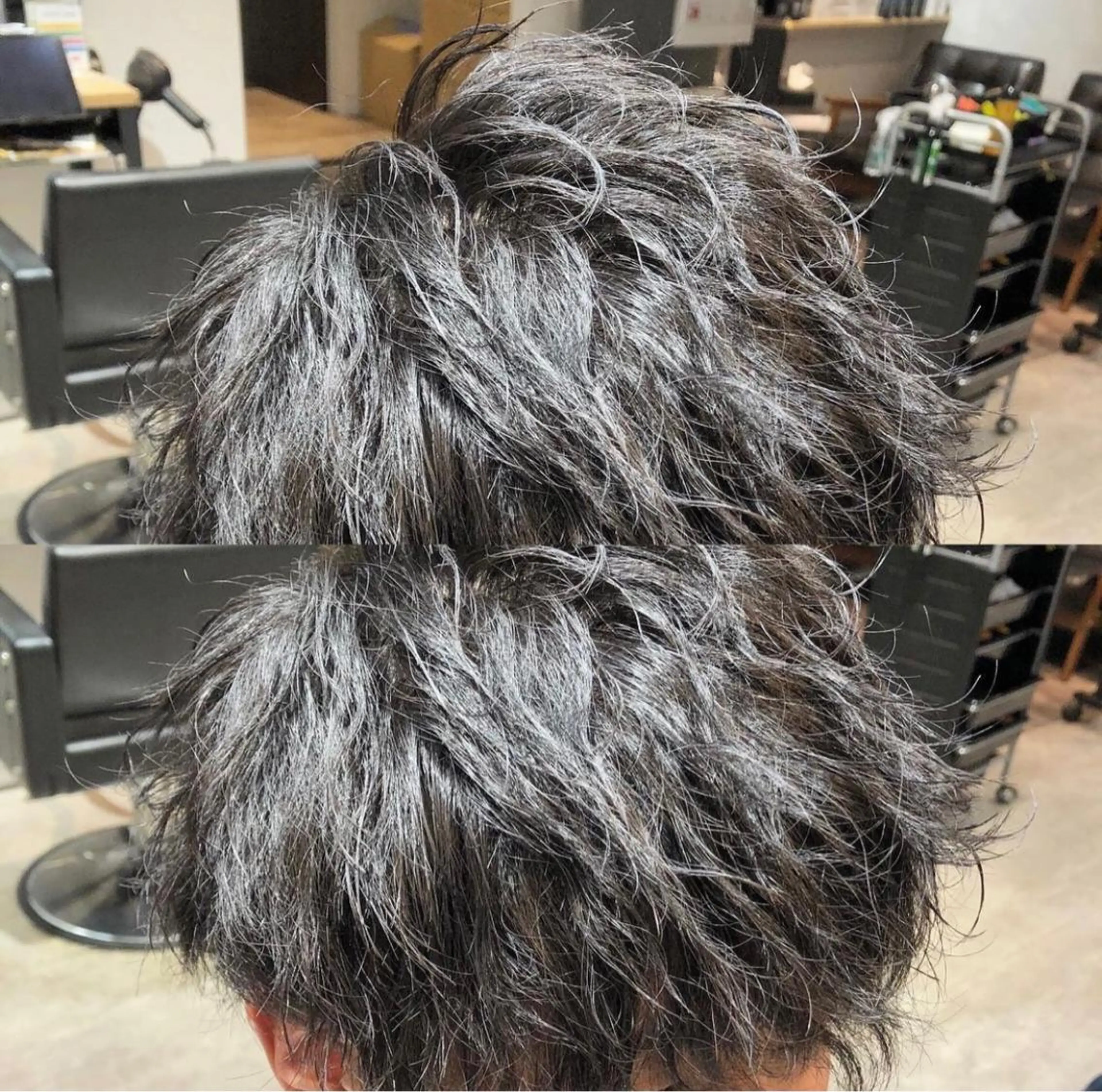 ショート パーマ メンズ メンズパーマ メンズツイストパーマ ツイストパーマ 飯塚 想のヘアスタイル