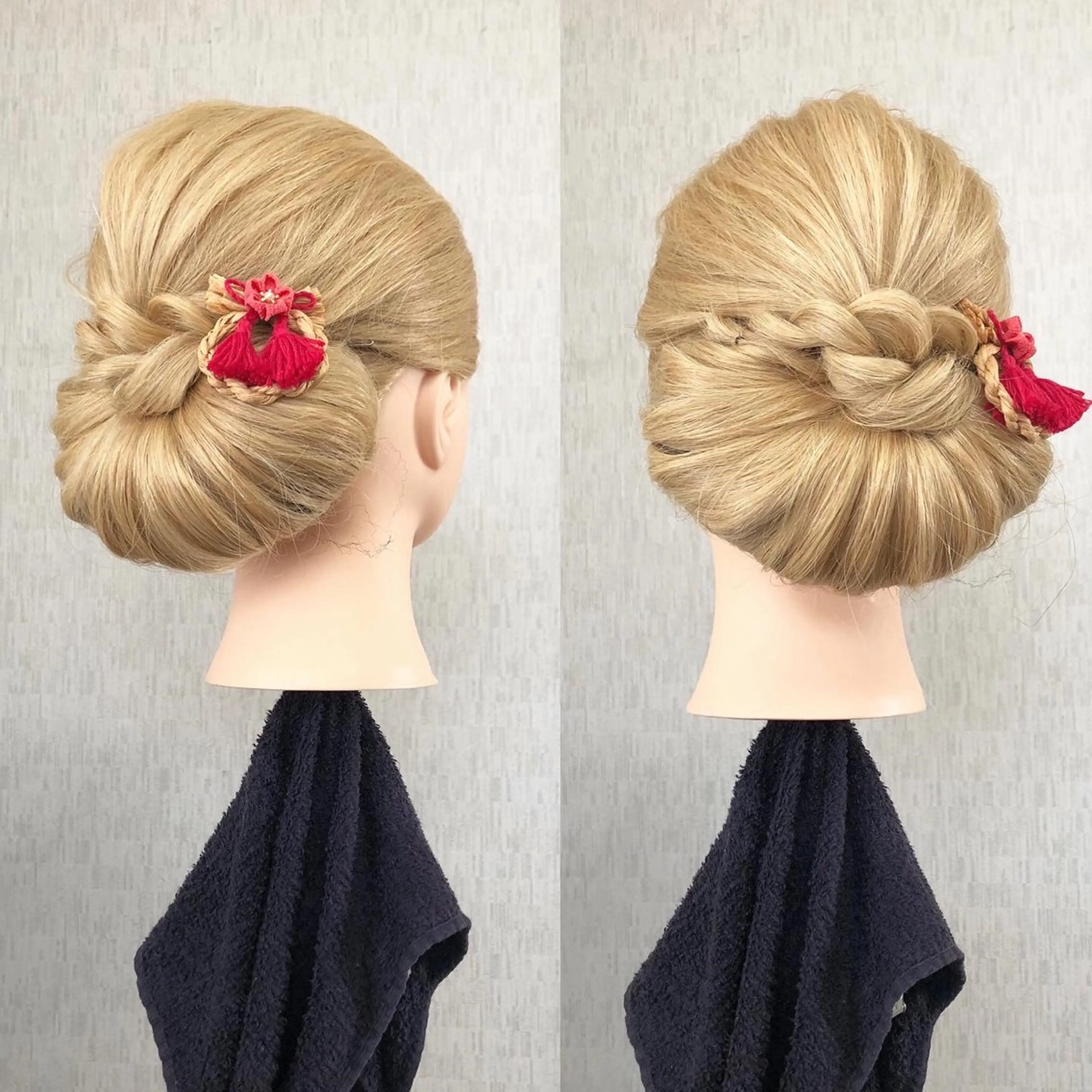 ヘアアレンジ ツノガイ エリのヘアスタイル