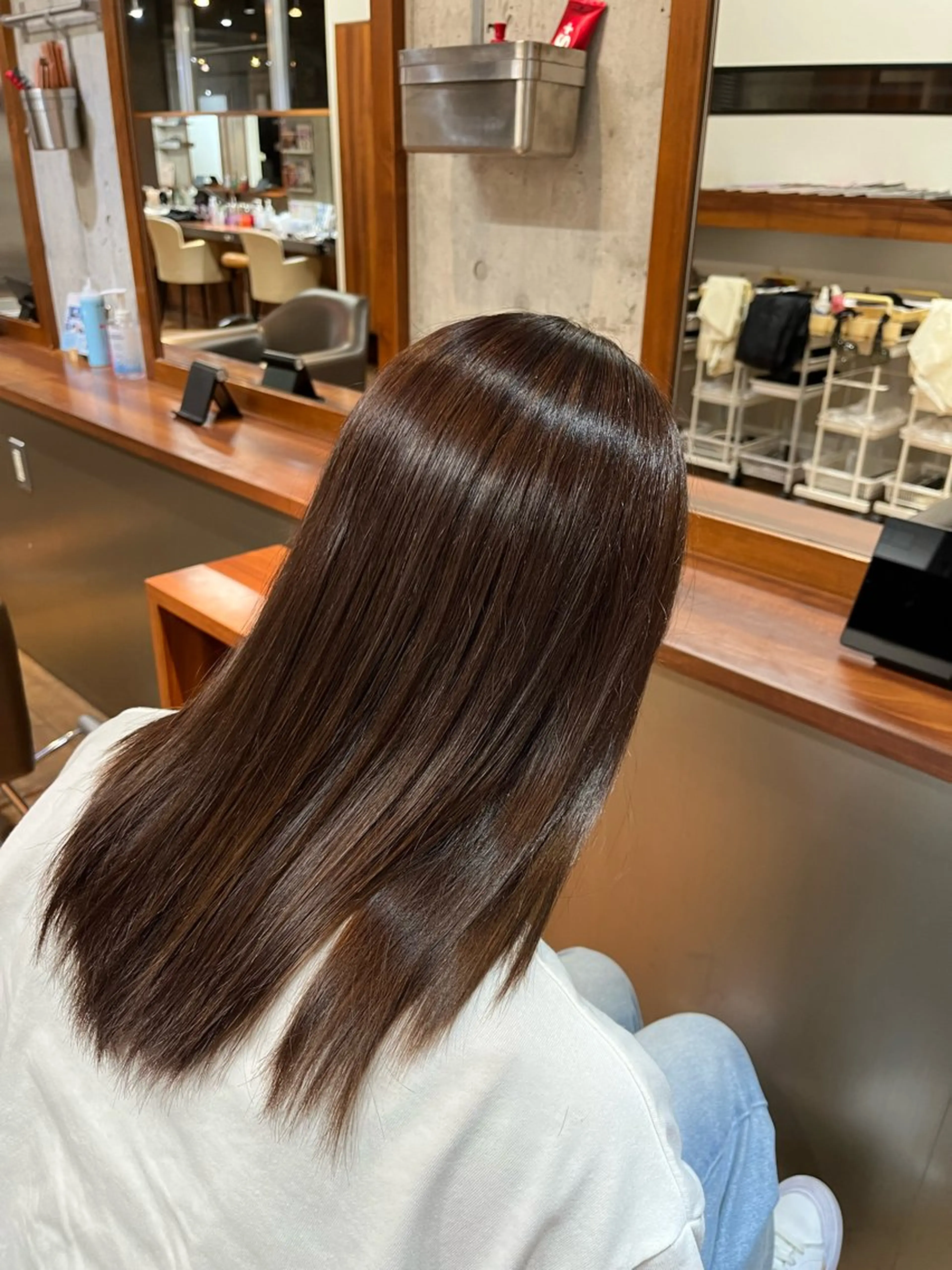 セミロング カラー fifth 桐山 蒼史のヘアスタイル