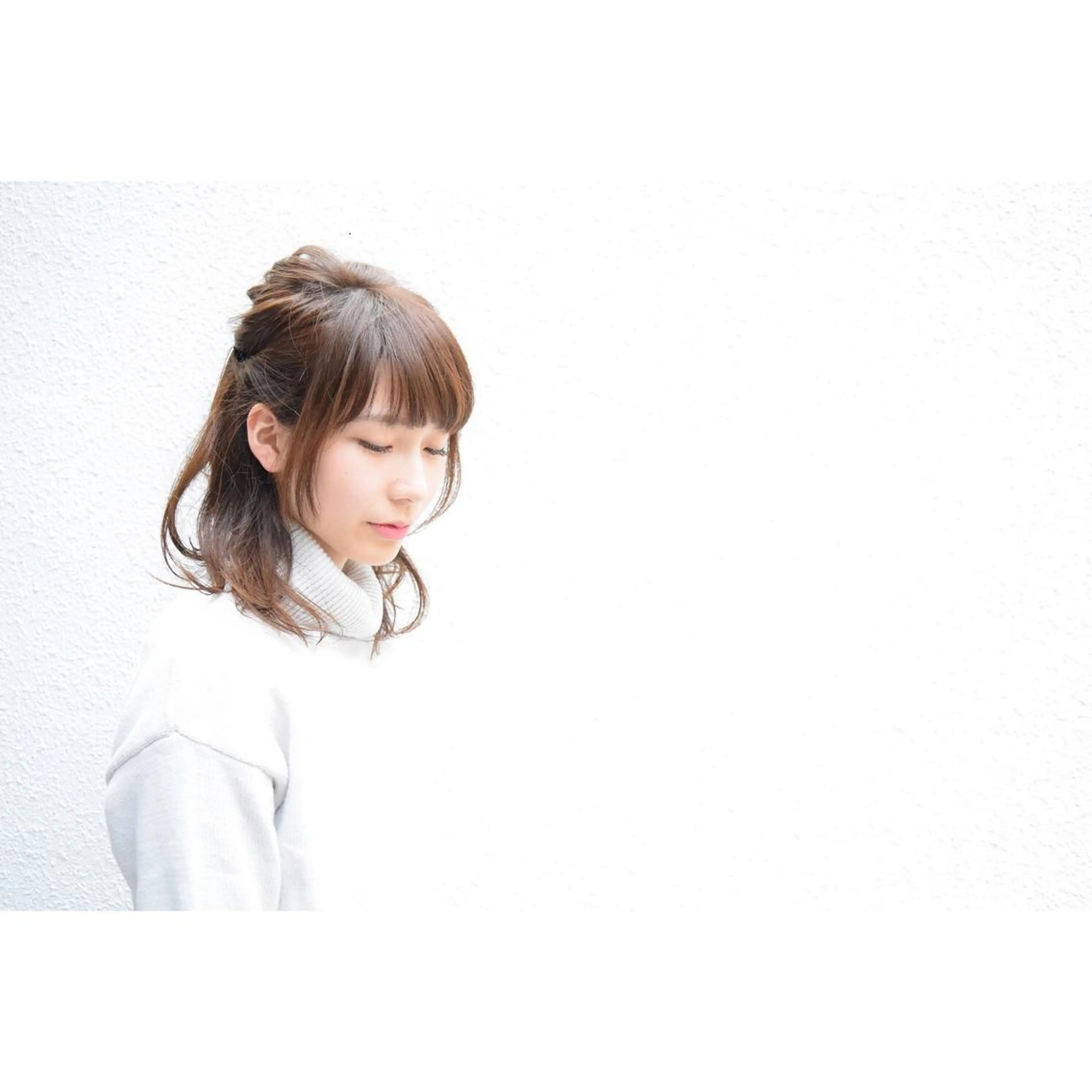 ミディアム ヘアアレンジ 嶋佐 昌大 シマサマオのヘアスタイル